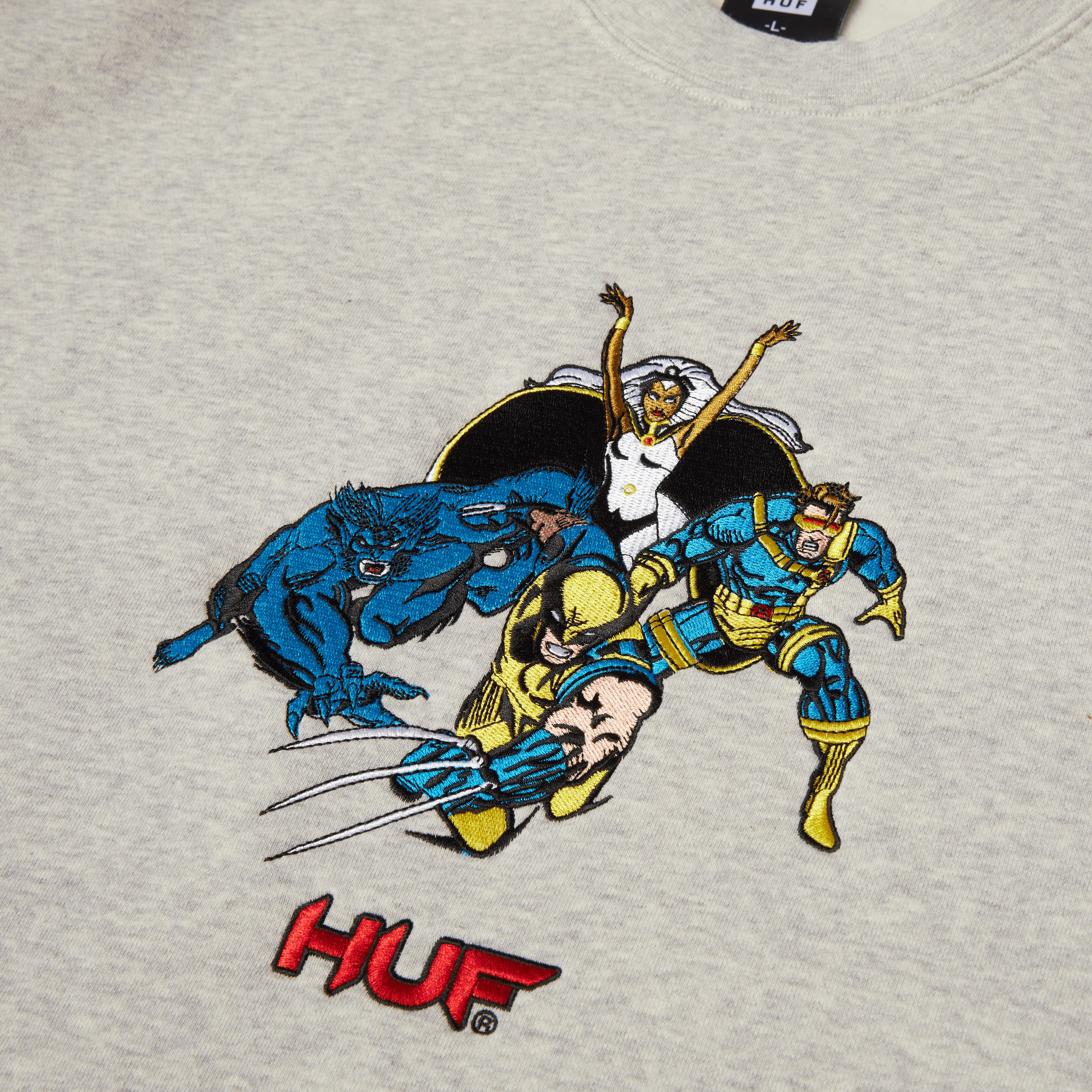 HUF x X-Men Mutant Team-up Crewneck Sweatshirt | Parallel