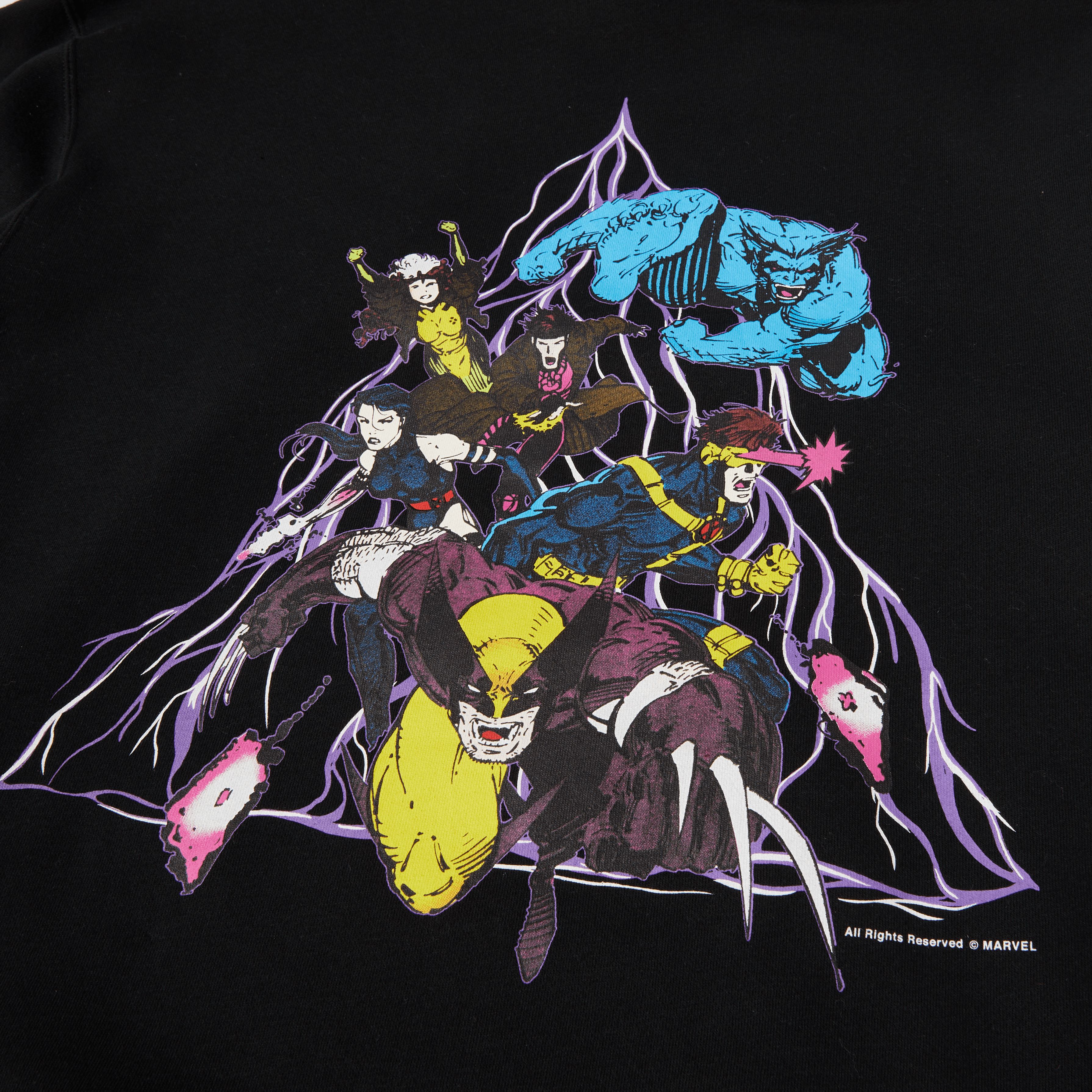 HUF x X-Men Triple Triangle Pullover Hoodie sold by HUF product image thumbnail 3