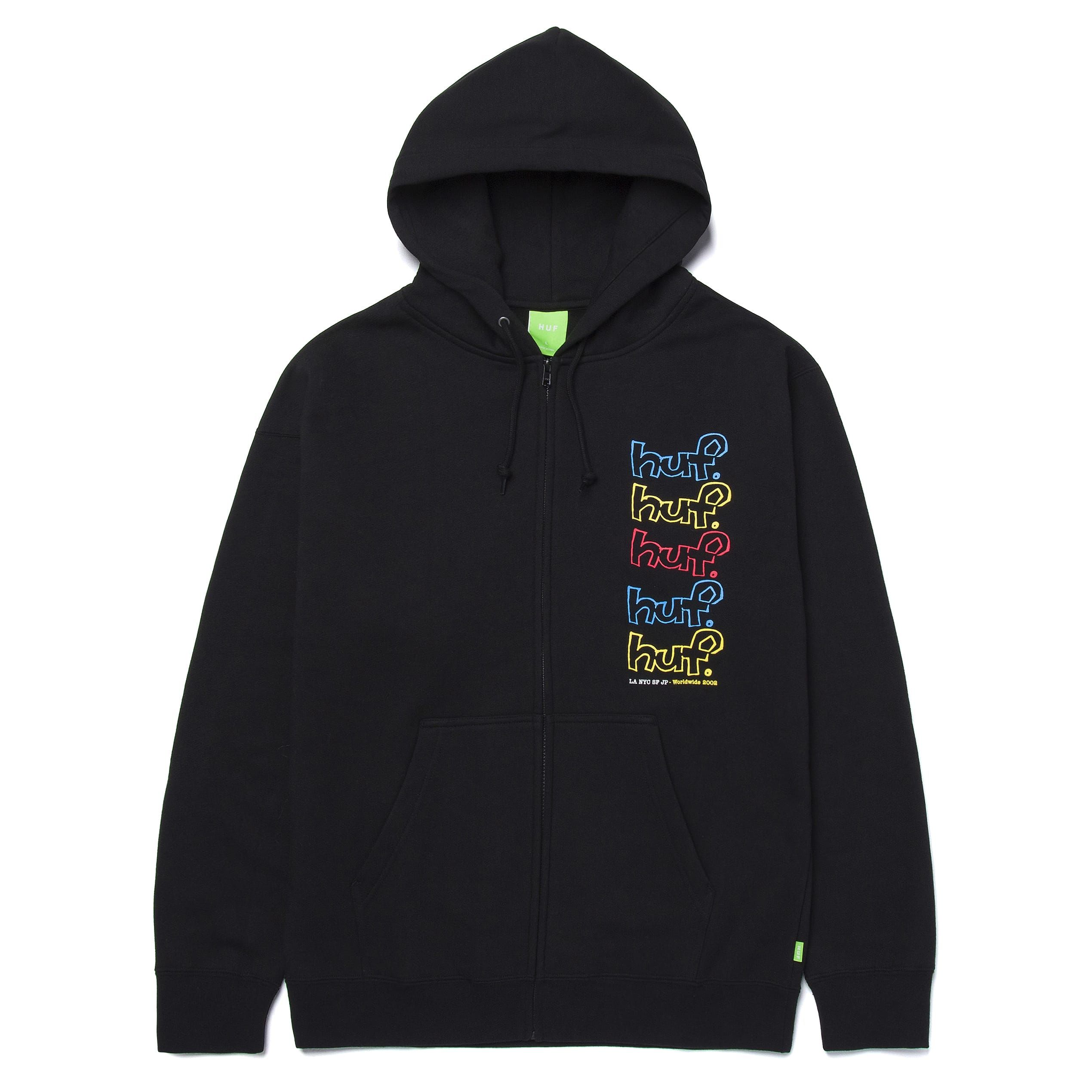 Drop Out Stack Full-Zip Hoodie sold by HUF