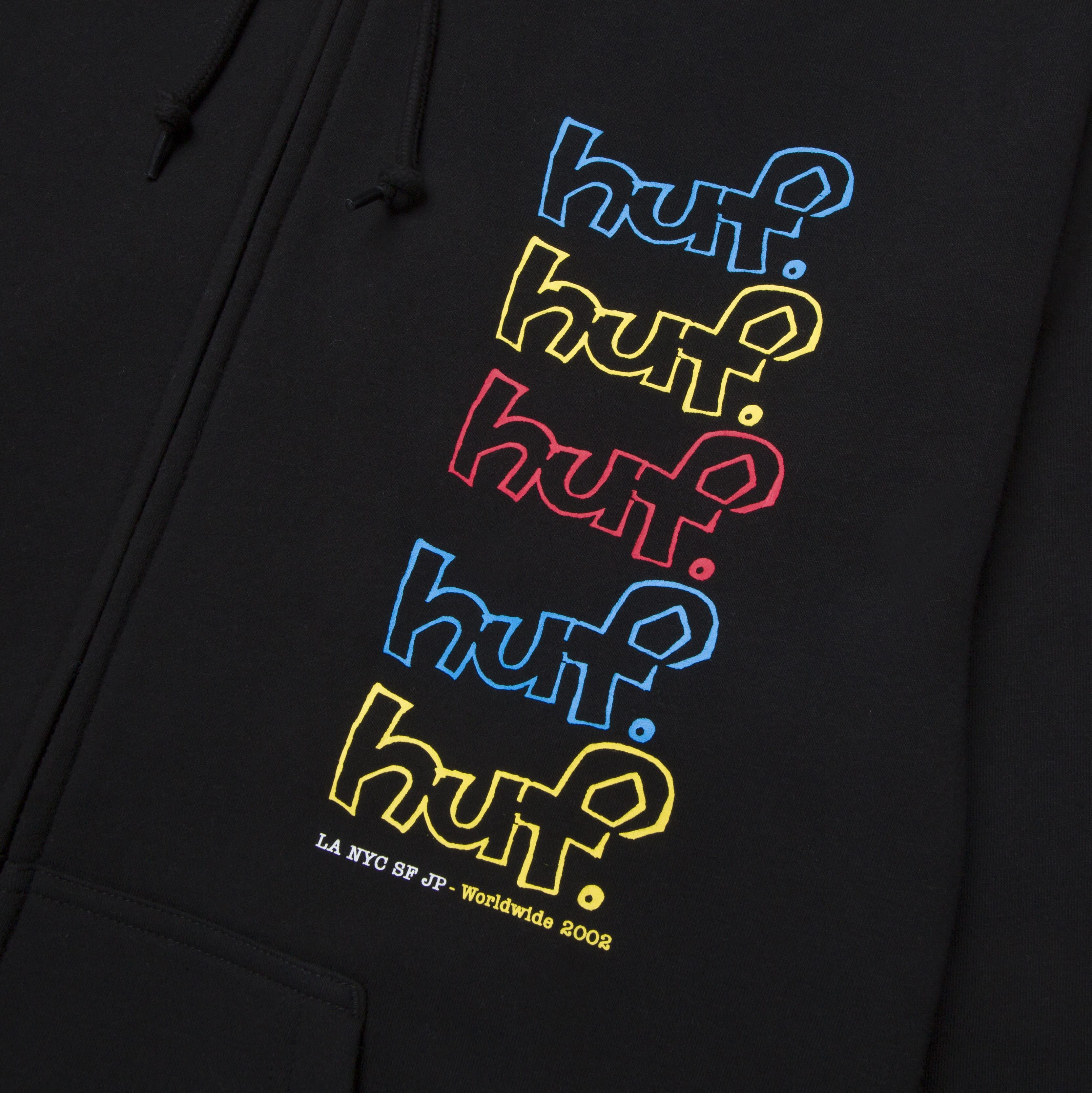 Drop Out Stack Full-Zip Hoodie sold by HUF product image thumbnail 2