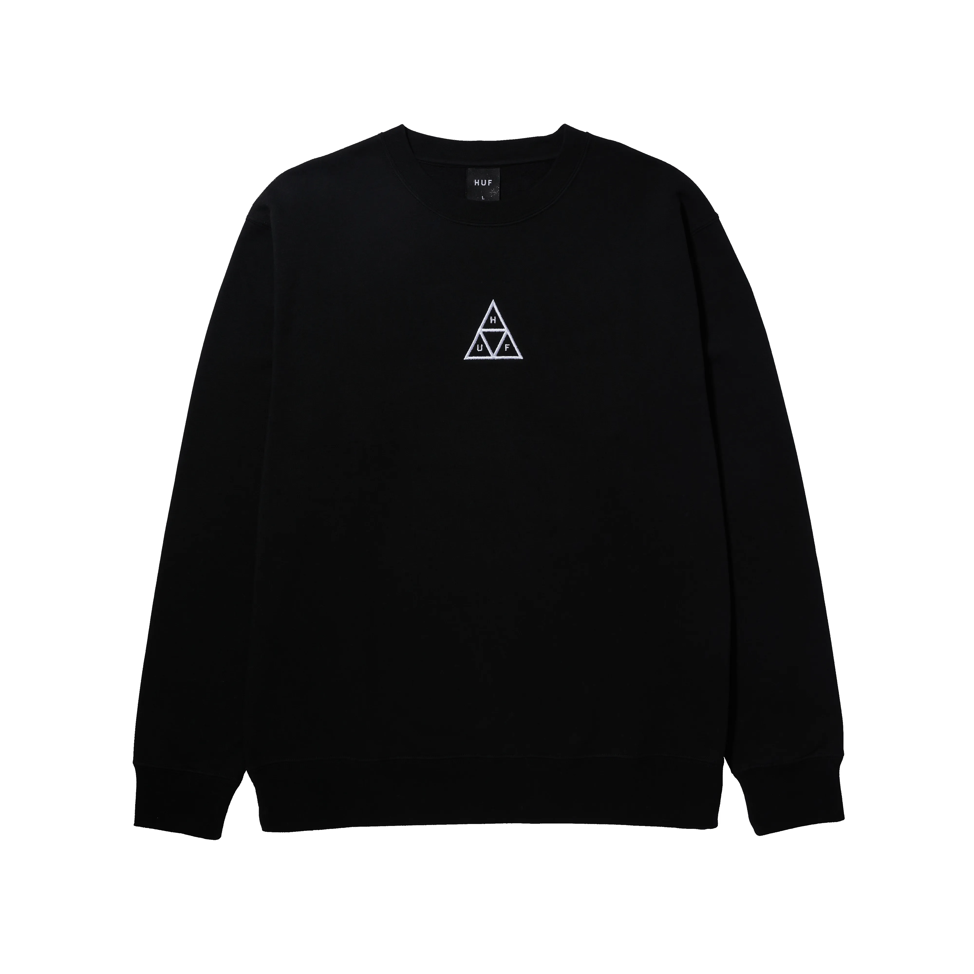 HUF SET Triple Triangle Crewneck Sweatshirt sold by HUF