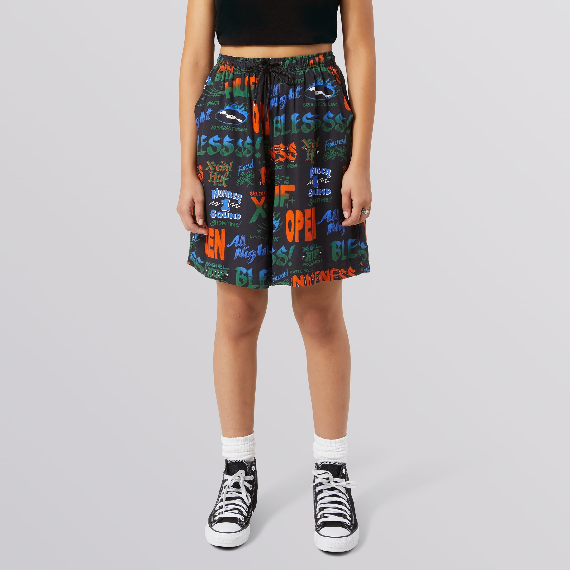 X-Girl x Huf Sound Resort Short sold by HUF product image thumbnail 5