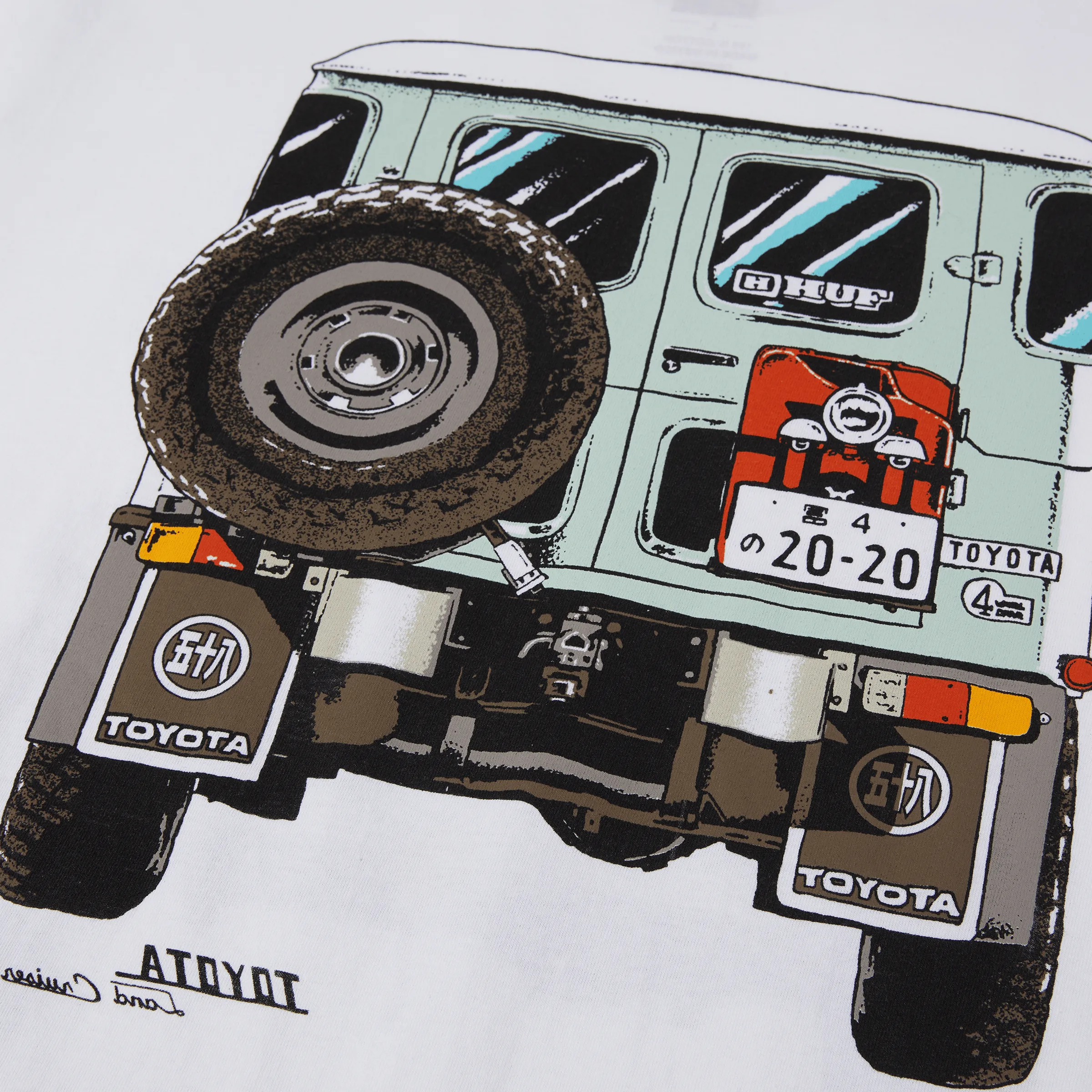 HUF x Toyota Sixties T-Shirt sold by HUF product image thumbnail 4