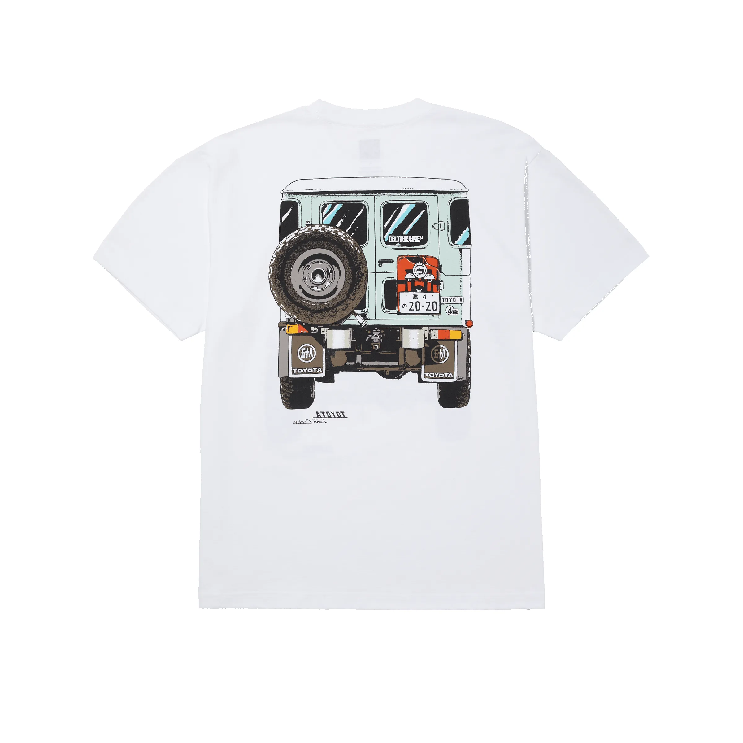 HUF x Toyota Sixties T-Shirt sold by HUF product image thumbnail 2