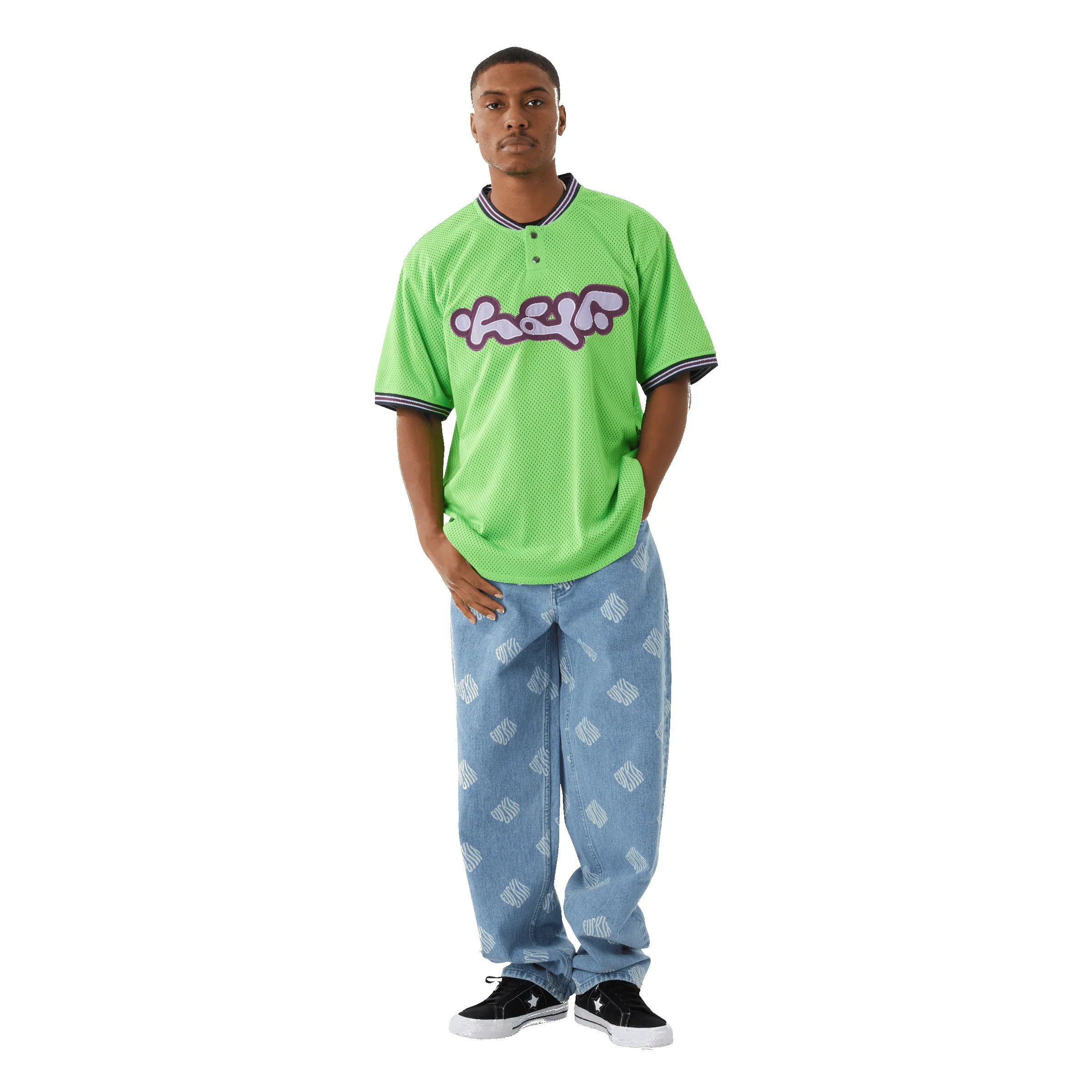 Halftime Henley Jersey sold by HUF product image thumbnail 5