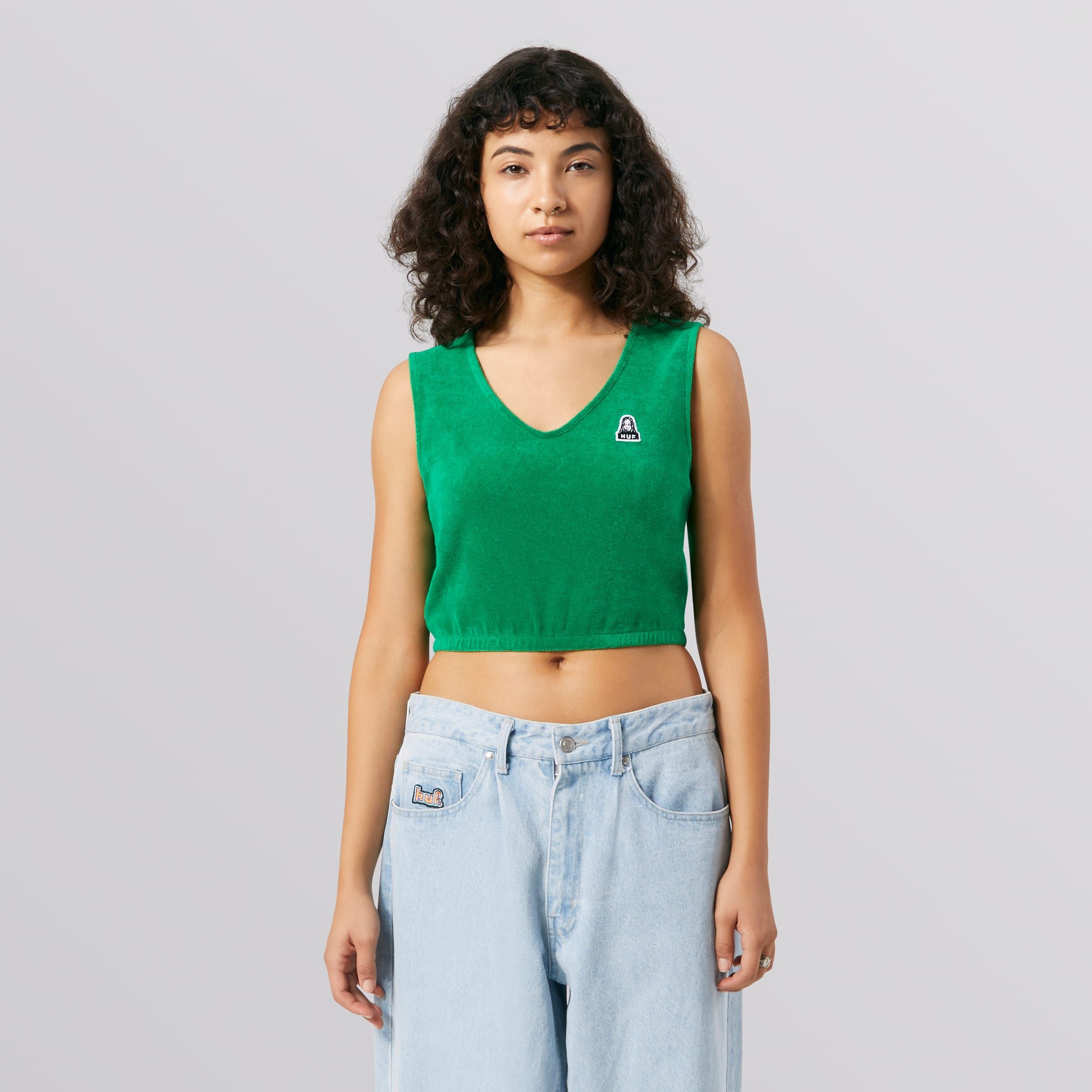 Wah Gwaan Terry Tank Top sold by HUF product image thumbnail 10