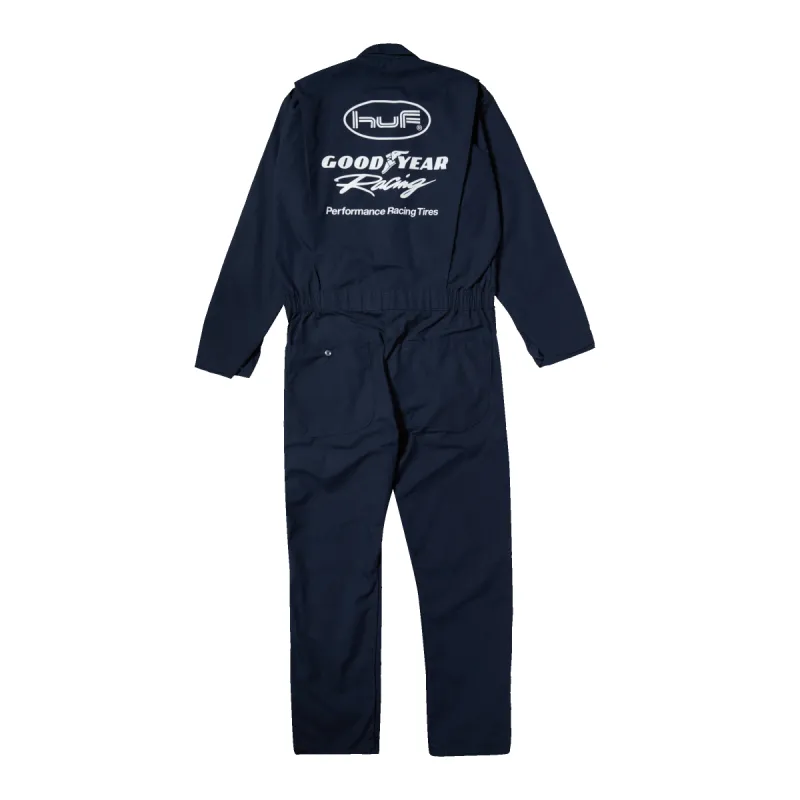HUF x Goodyear Pit Crew Coveralls sold by HUF