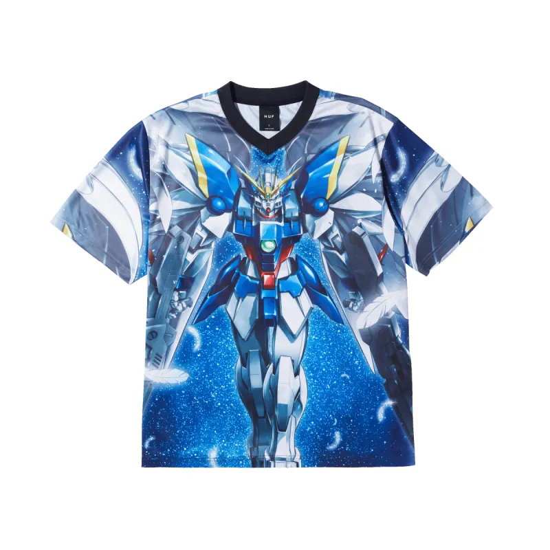 HUF x Gundam Wing Unit Soccer Jersey made by HUF