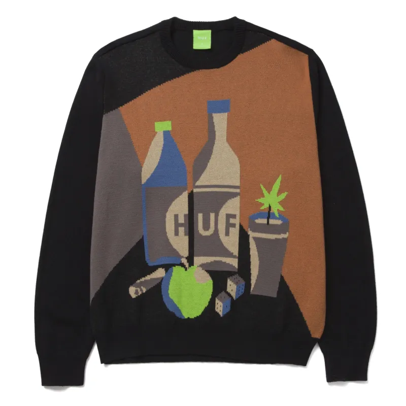 Still Life Crewneck Sweater sold by HUF