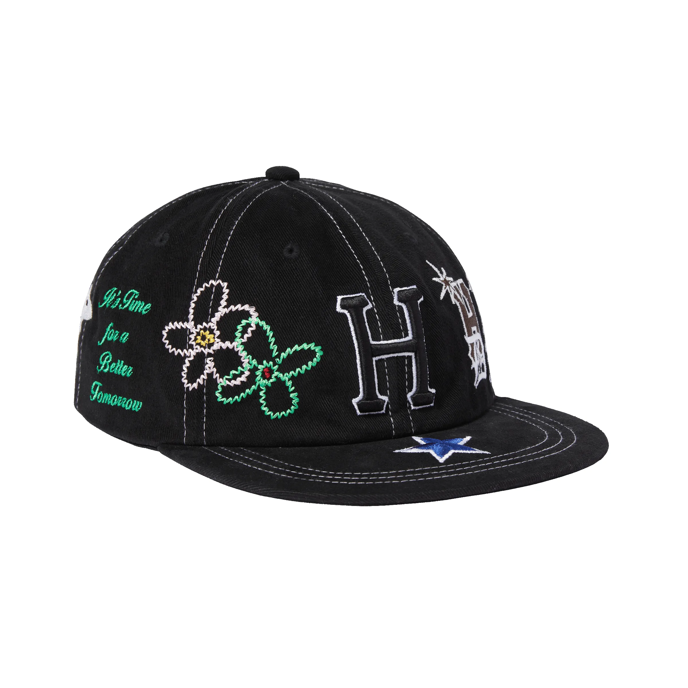 Mashup 6-Panel Snapback Hat sold by HUF product image thumbnail 5