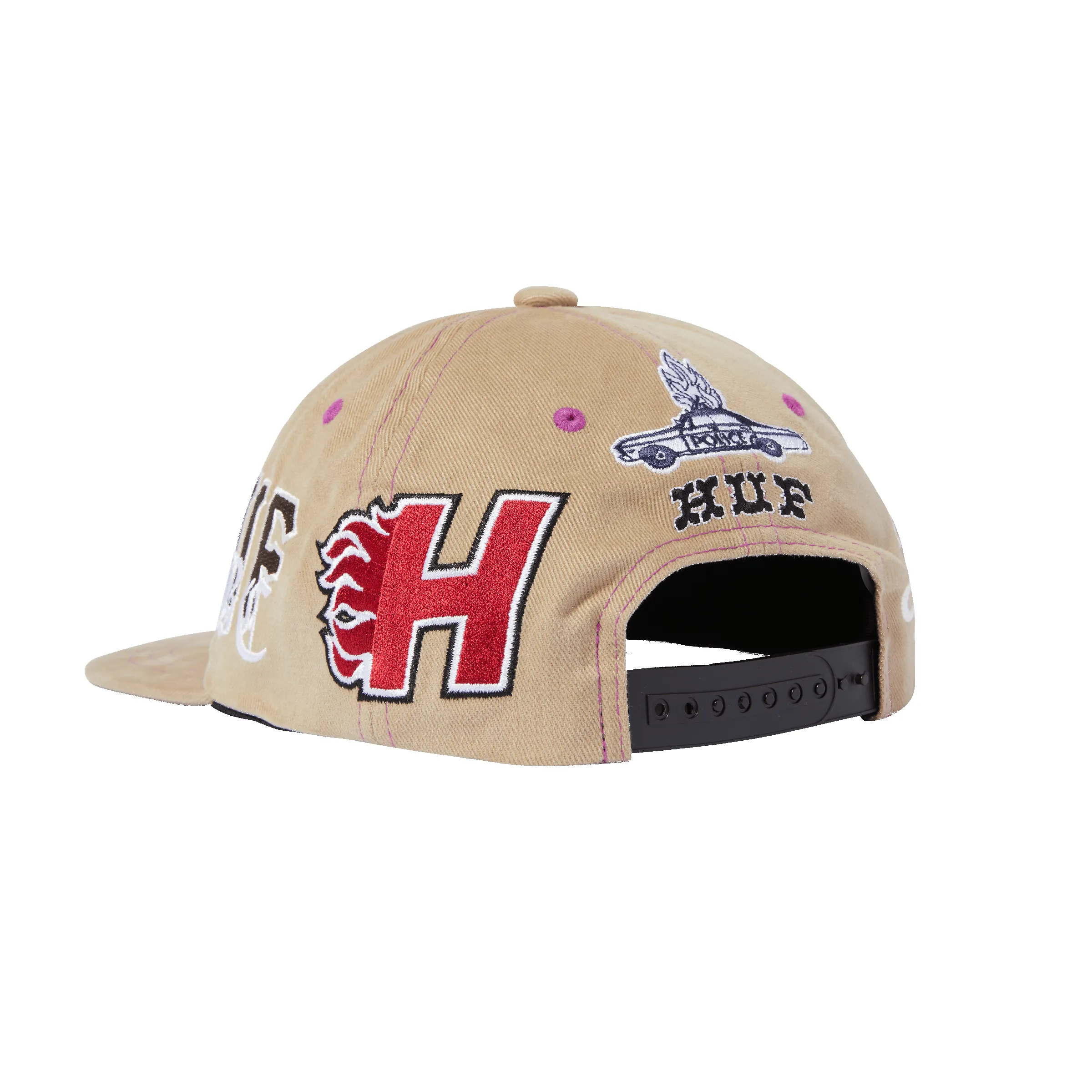 Mashup 6-Panel Snapback Hat sold by HUF product image thumbnail 2