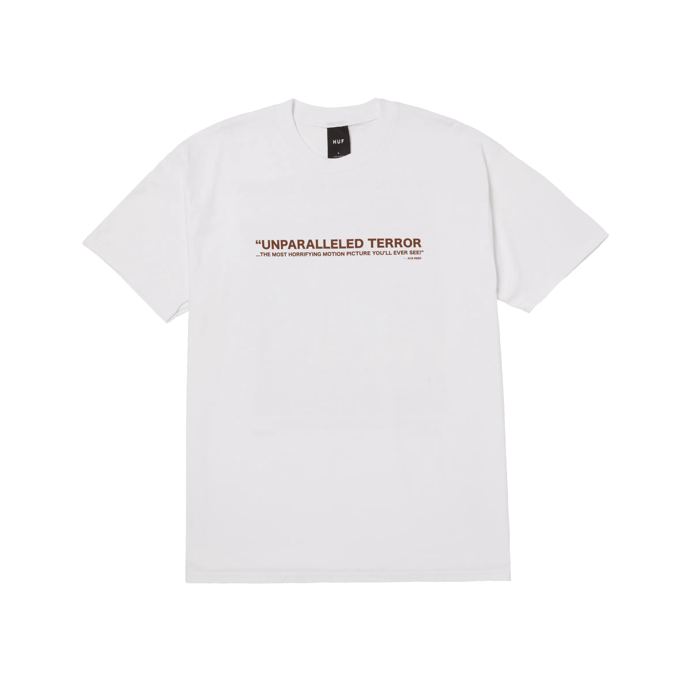 HUF x The Texas Chainsaw Massacre Unparalleled Terror T-Shirt sold by HUF