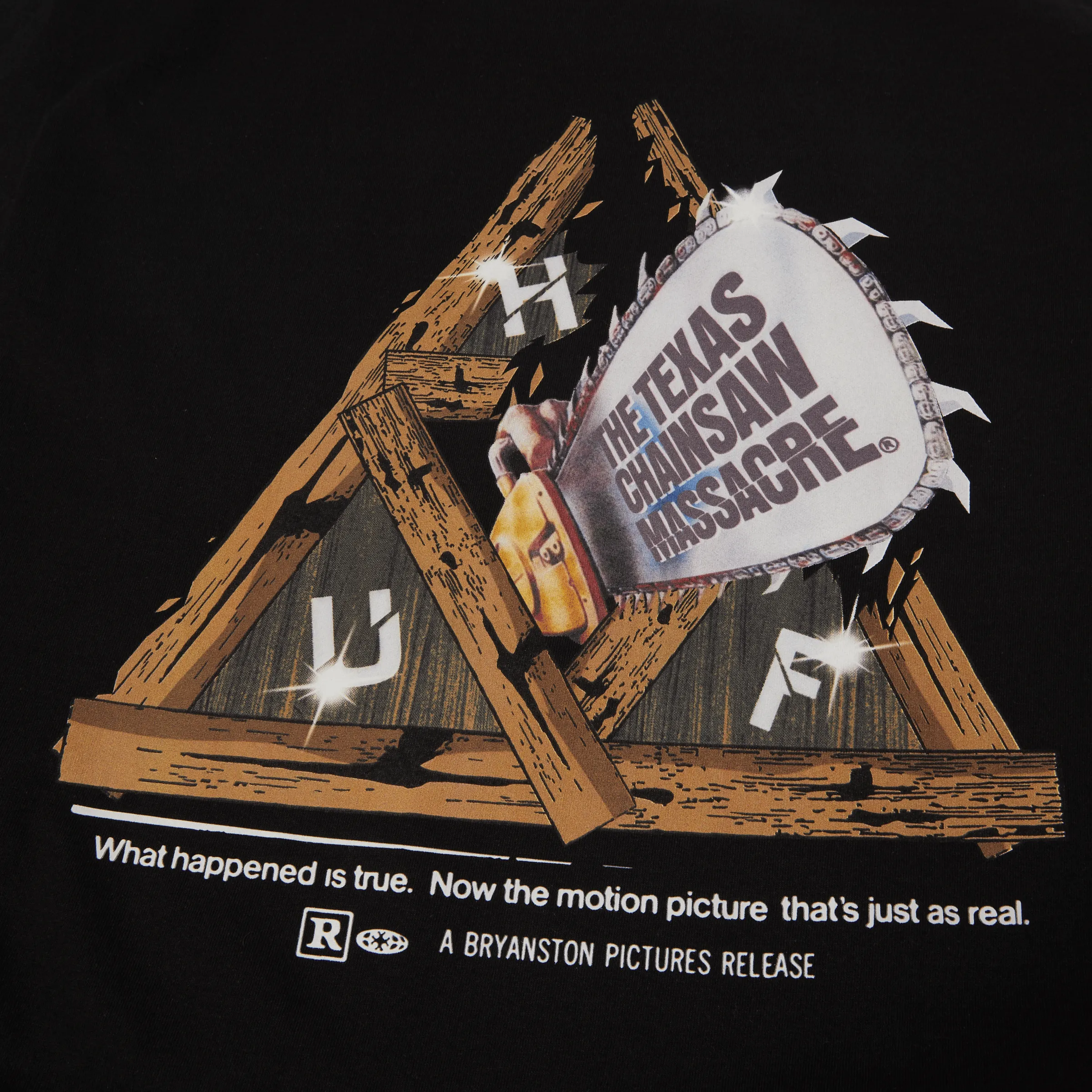 HUF x The Texas Chainsaw Massacre Triple Triangle T-Shirt sold by HUF product image thumbnail 3