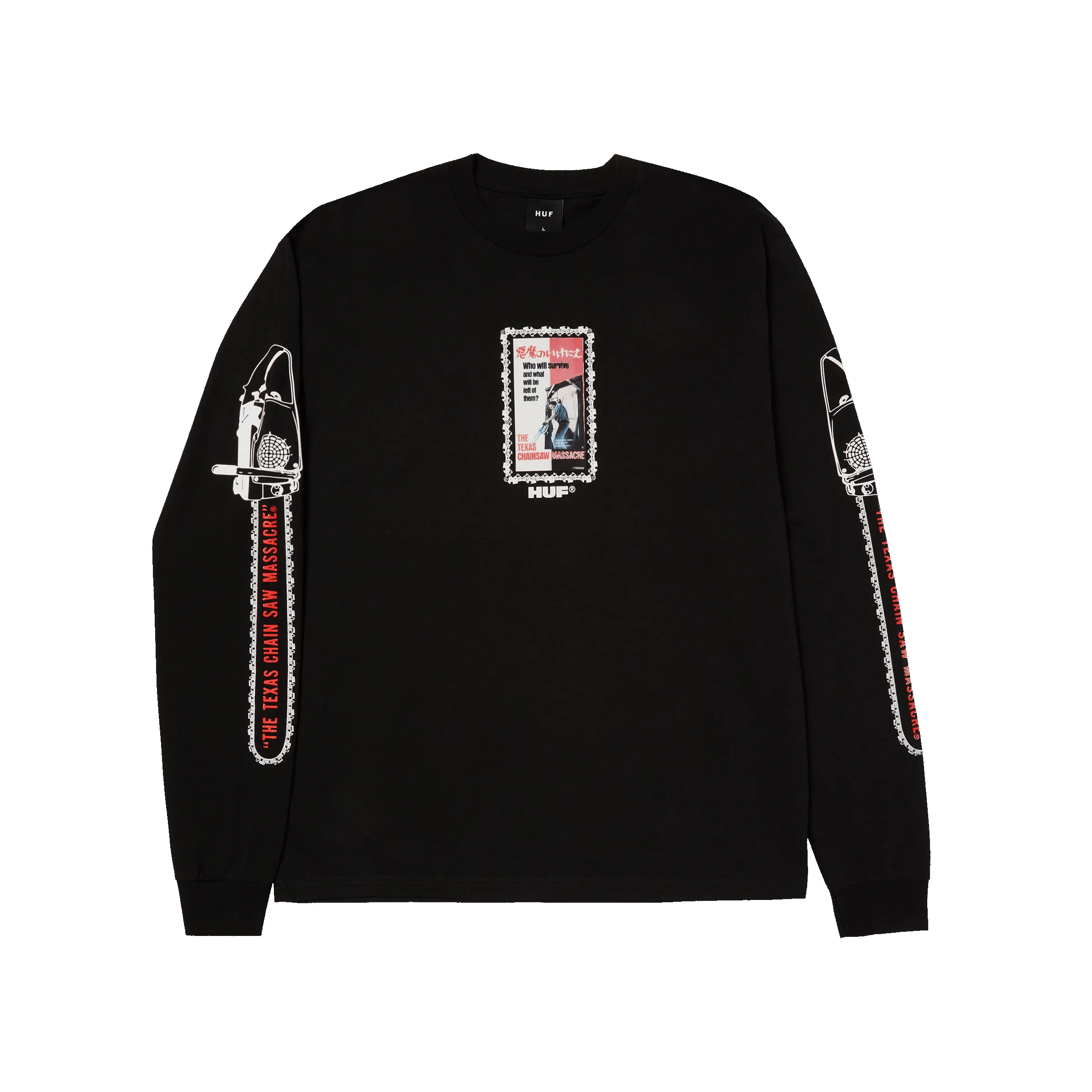 HUF x The Texas Chainsaw Massacre Dual Chain Long Sleeve T-Shirt sold by HUF product image thumbnail 2
