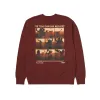 HUF x The Texas Chainsaw Massacre Unparalleled Terror Crewneck Sweatshirt sold by HUF