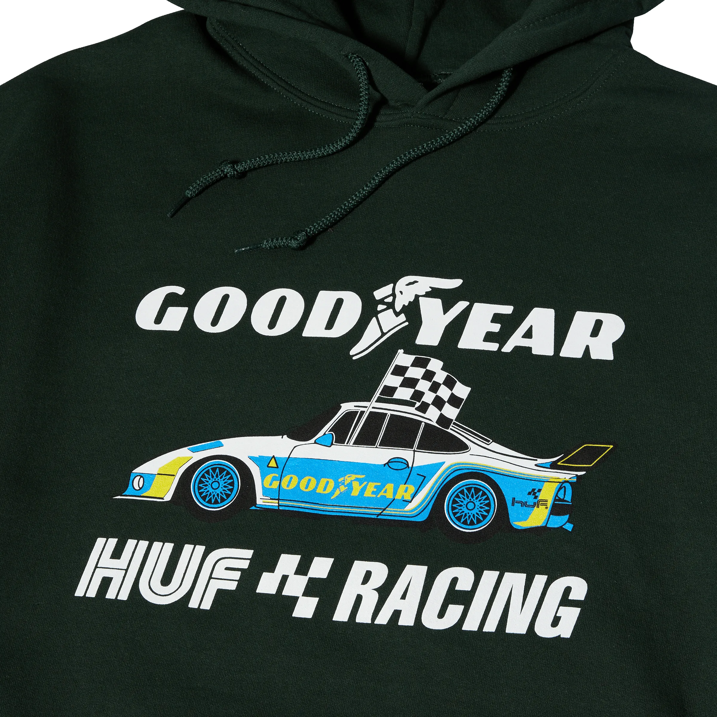 Checkered Flag Pullover Hoodie sold by HUF product image thumbnail 3