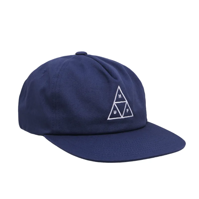 Ess. Unstructured Triple Triangle Snapback sold by HUF
