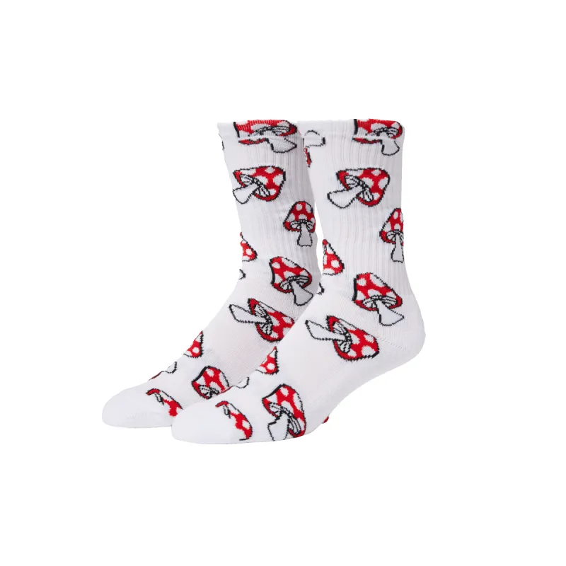 Shrooms Crew Sock sold by HUF