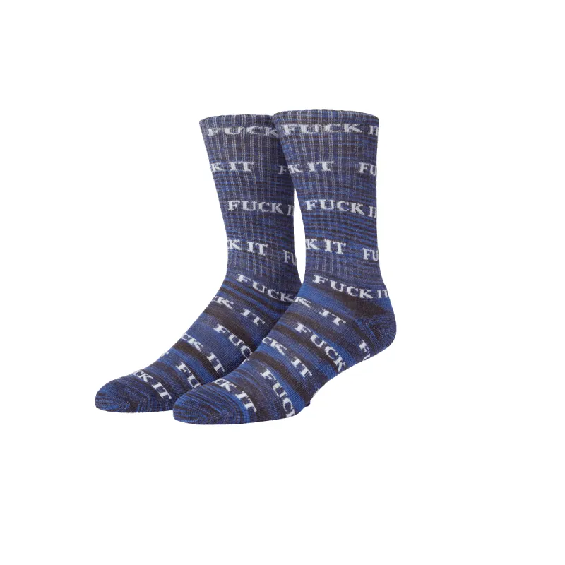 Fuck It Marled Sock sold by HUF
