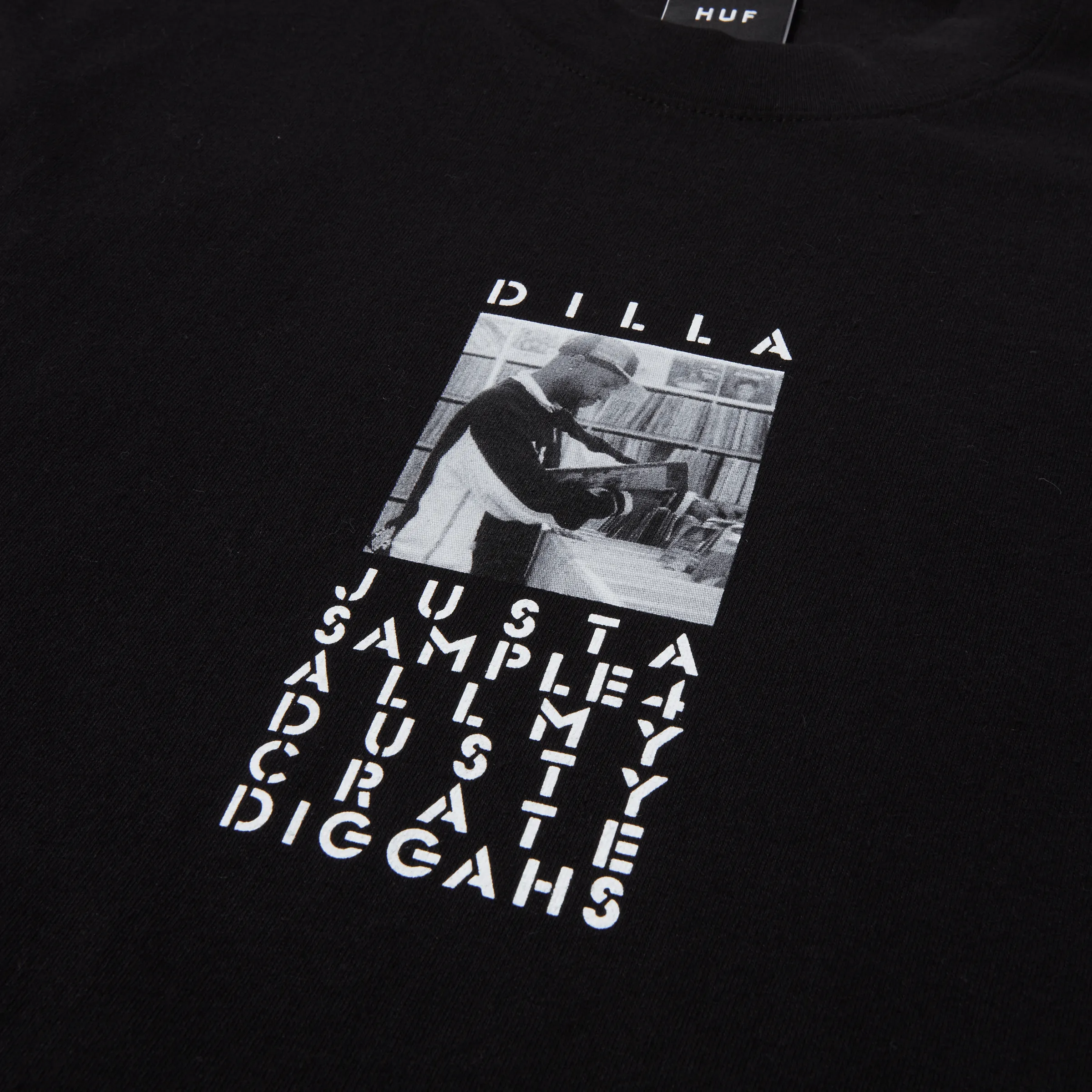 HUF x J Dilla Detroits Finest T-Shirt sold by HUF product image thumbnail 3