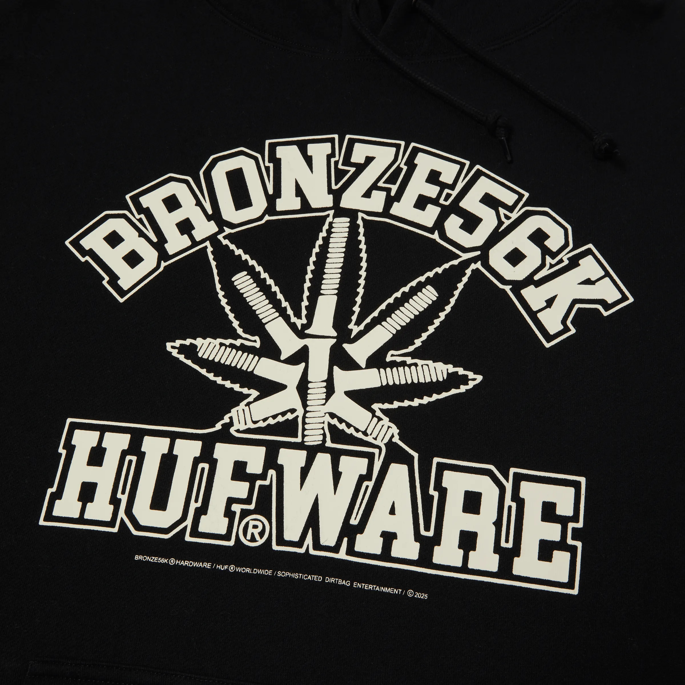 HUF x Bronze56K Plantware Pullover Hoodie sold by HUF product image thumbnail 4