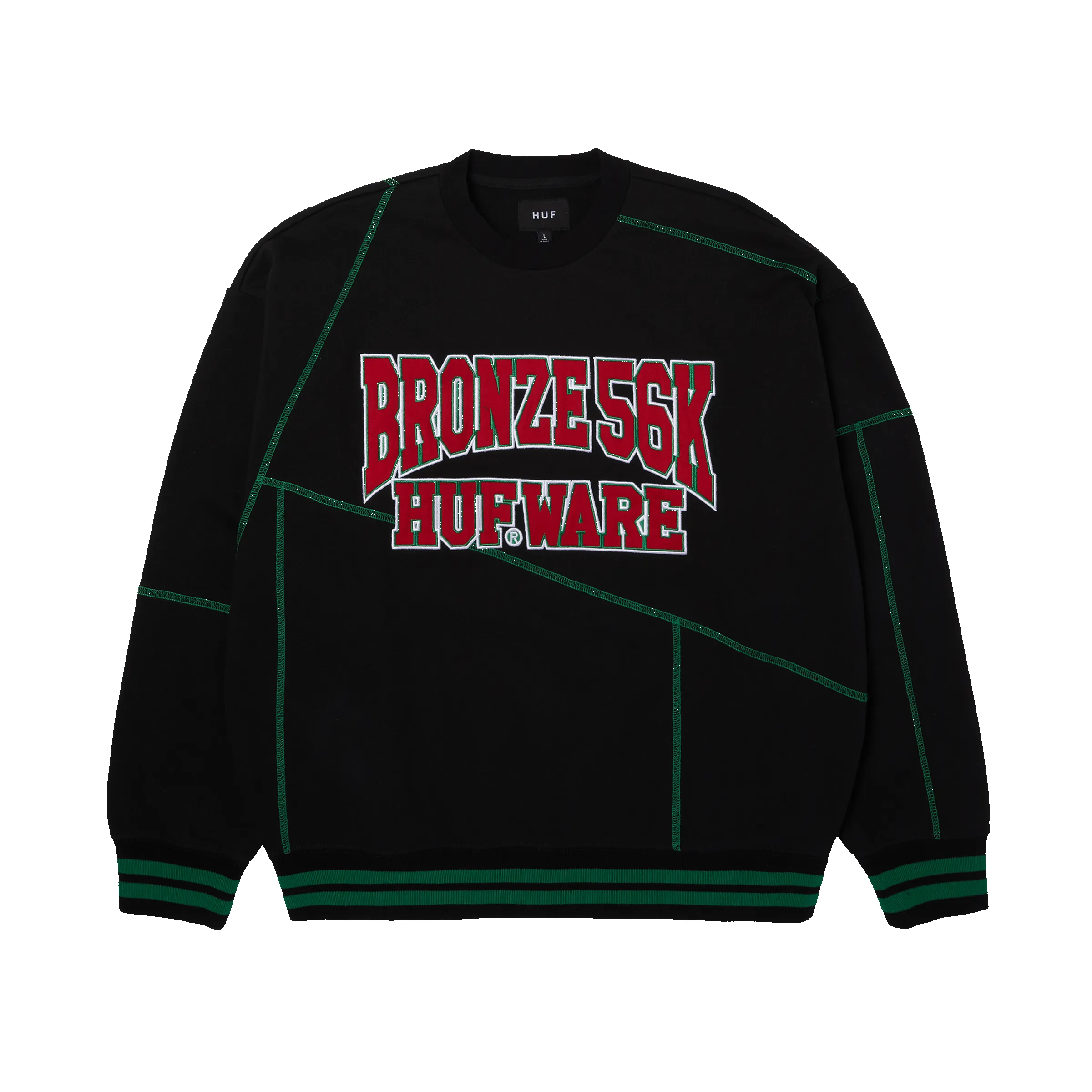 HUF x Bronze56K Hufware Crewneck Sweatshirt sold by HUF