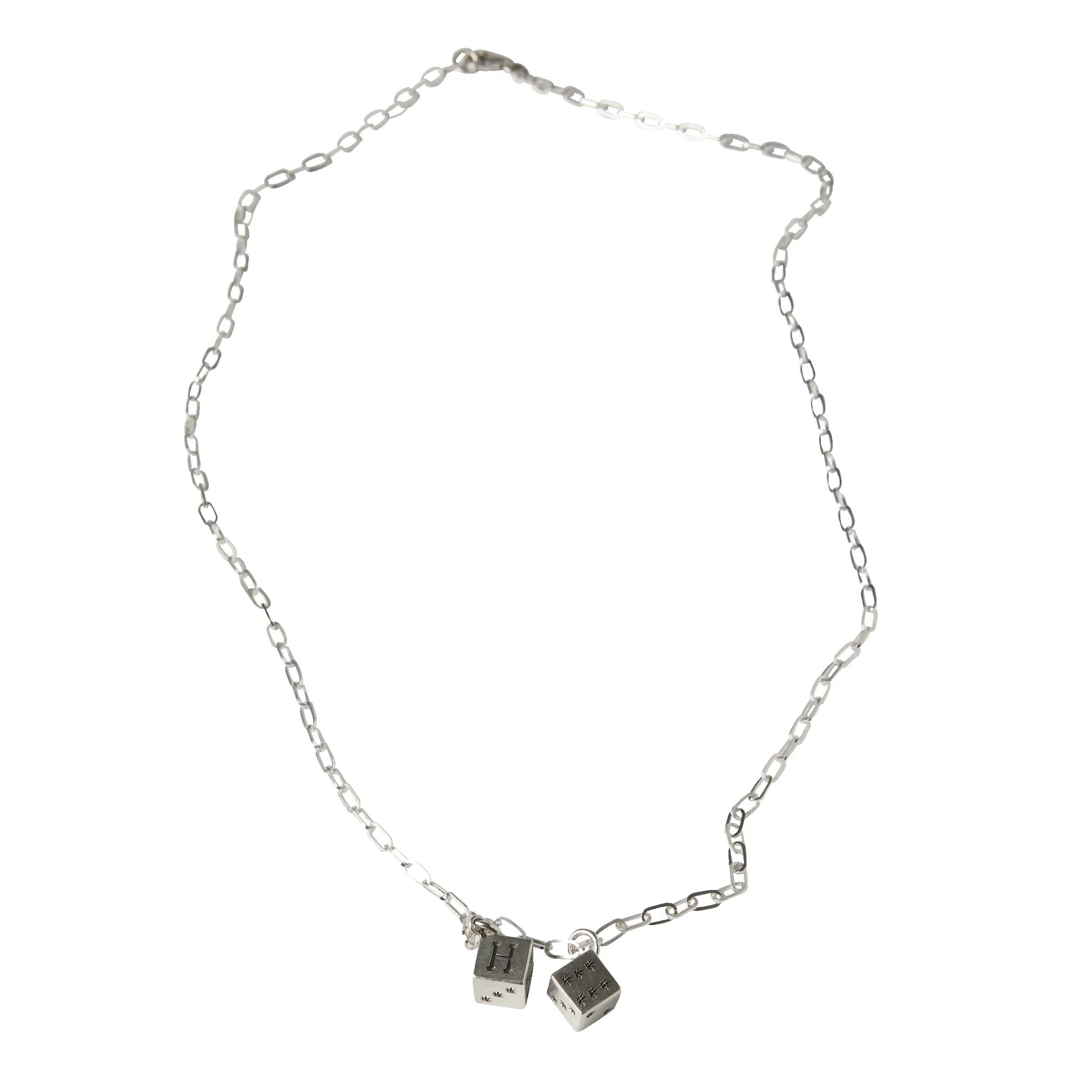 Plantlife Fuzzy Dice Necklace sold by HUF