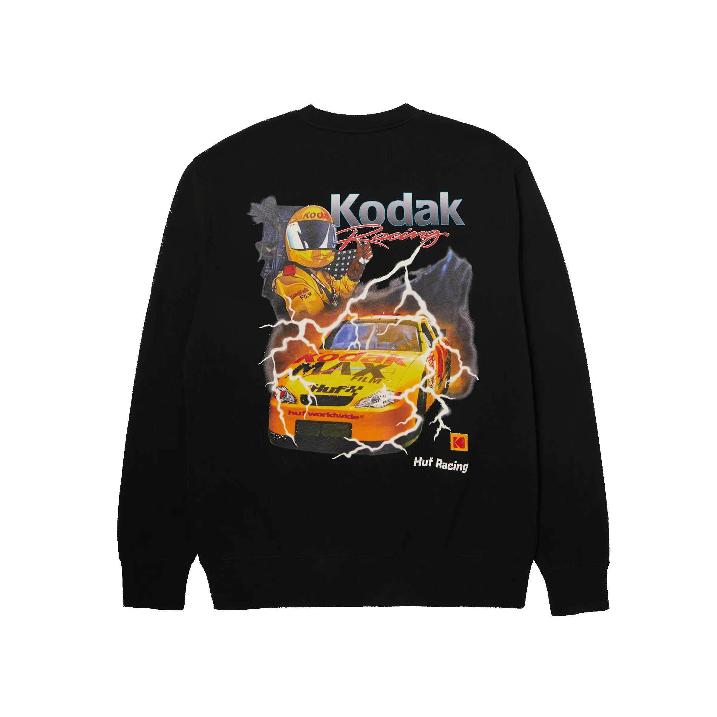 HUF x Kodak Ride The Lightning Crewneck Sweatshirt sold by HUF product image thumbnail 2