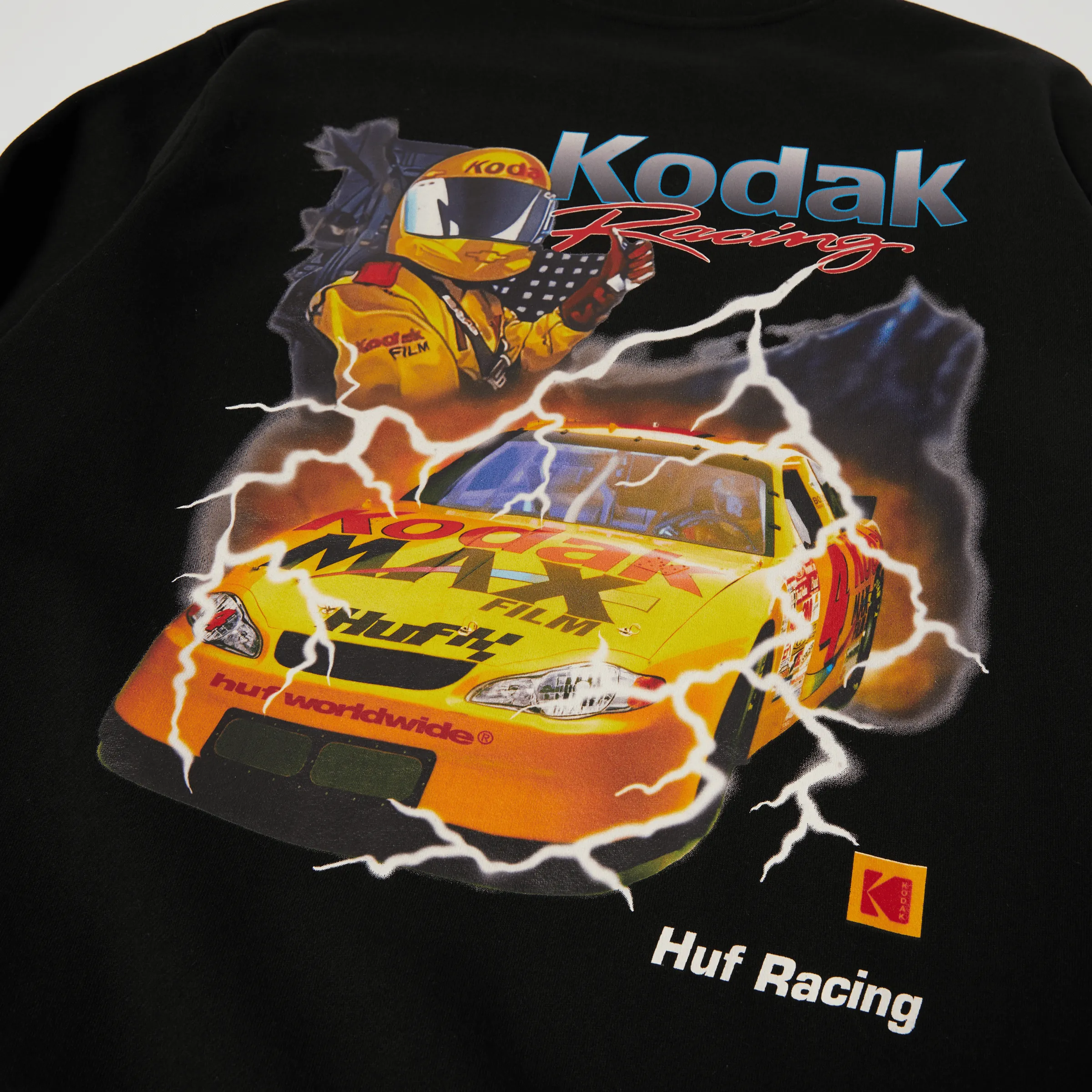 HUF x Kodak Ride The Lightning Crewneck Sweatshirt sold by HUF product image thumbnail 3