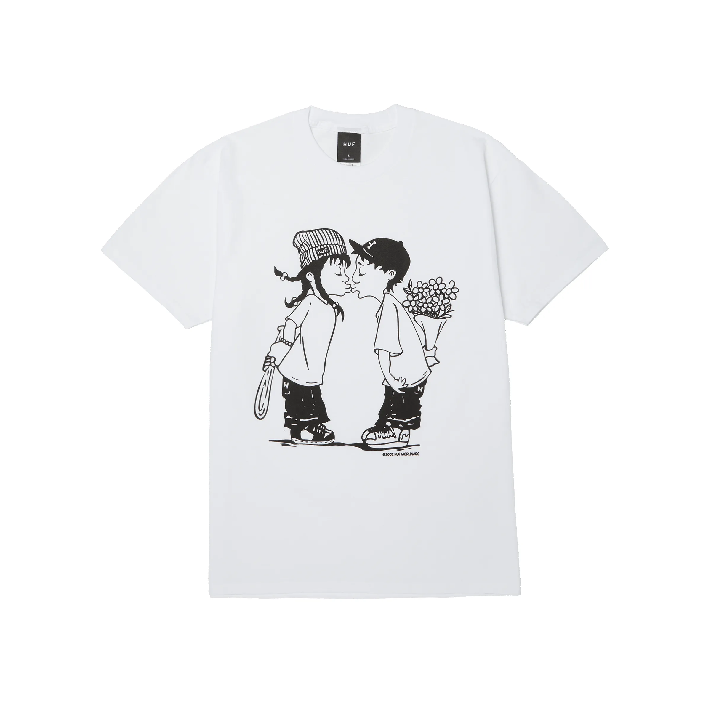 Huf And Kisses T-Shirt sold by HUF