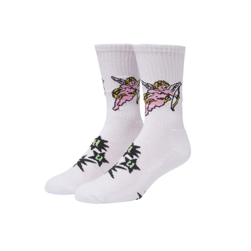 Cupid Crew Sock sold by HUF