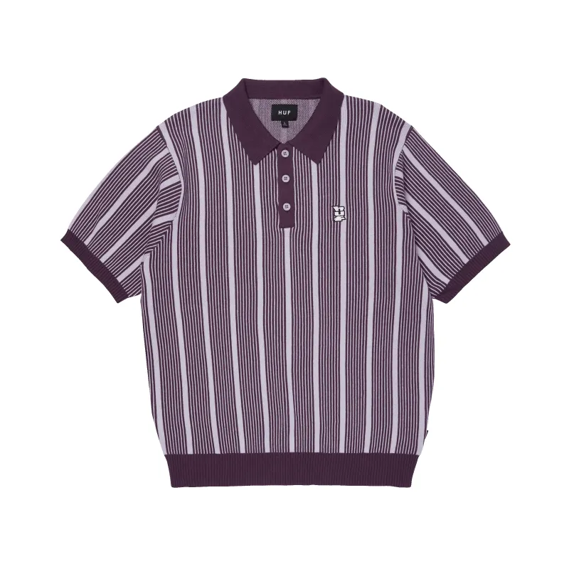 Trace Stripe Knit Top sold by HUF