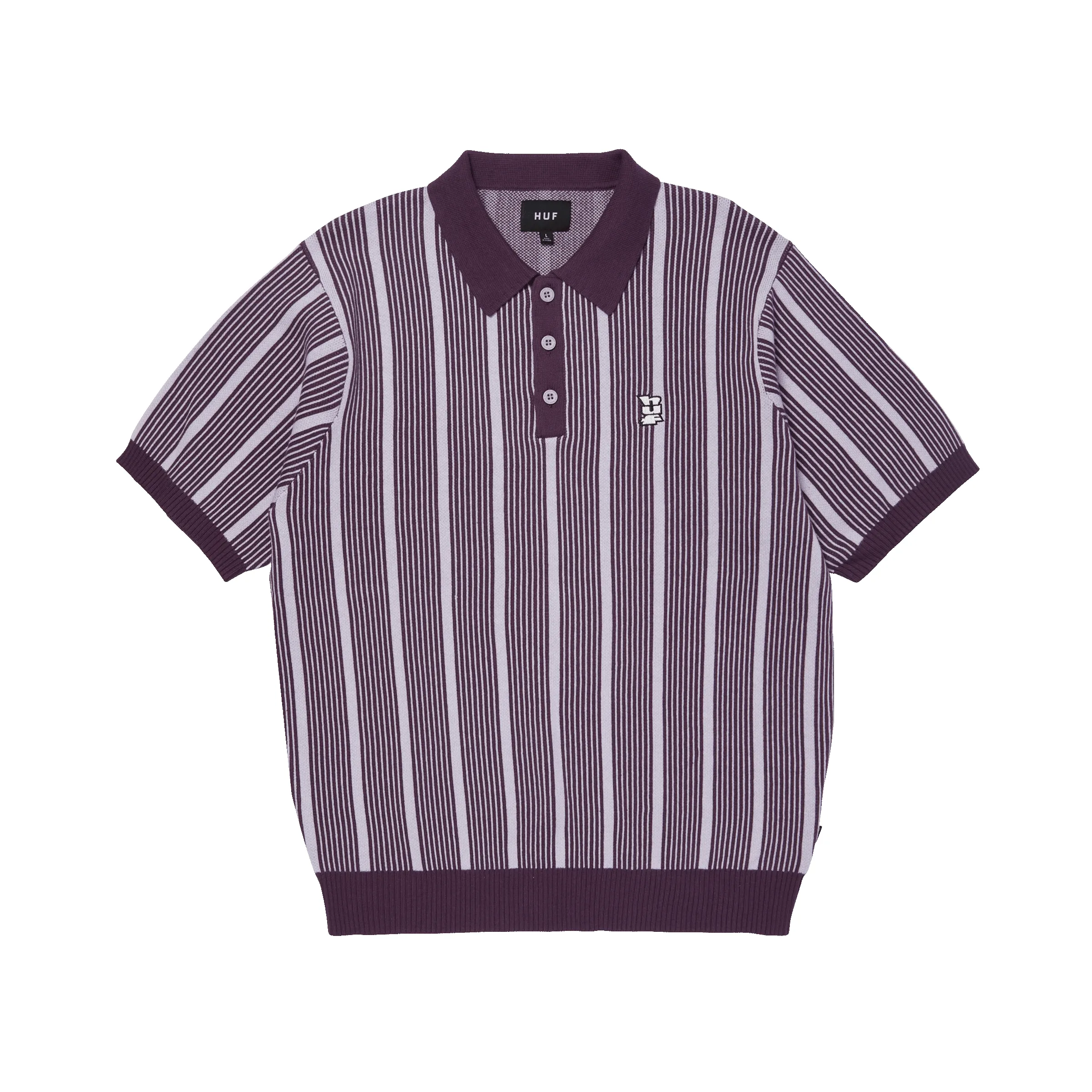 Trace Stripe Knit Top sold by HUF