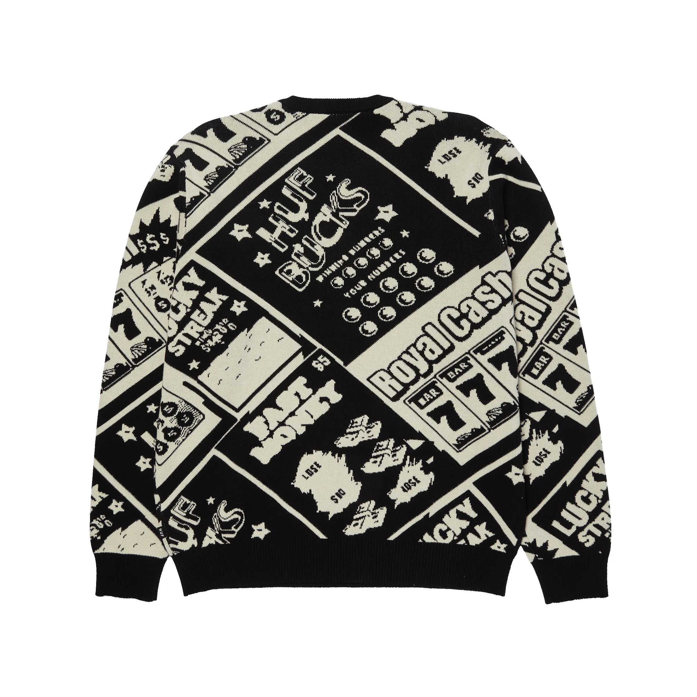 Lucky Crewneck Sweater sold by HUF product image thumbnail 2