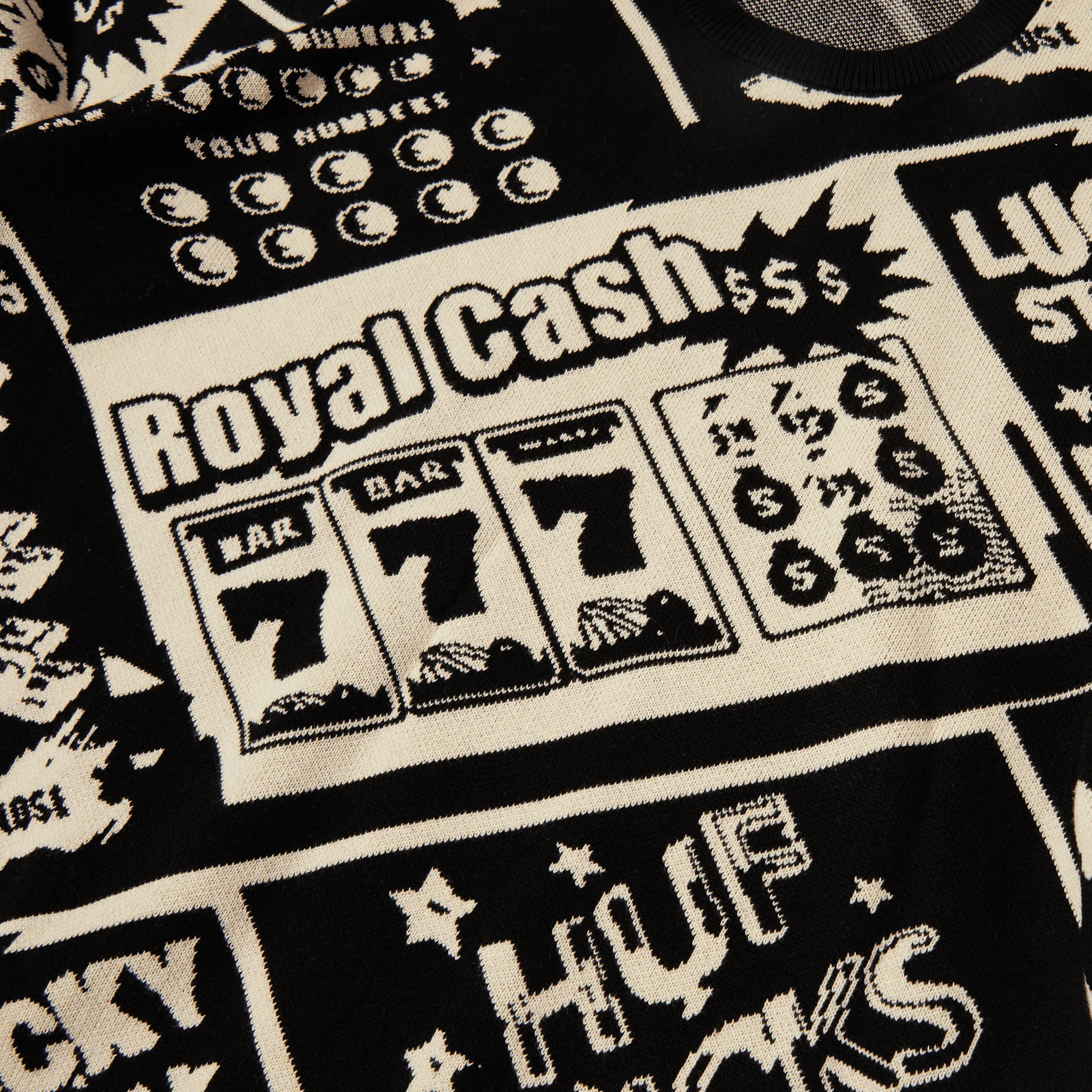 Lucky Crewneck Sweater sold by HUF product image thumbnail 3