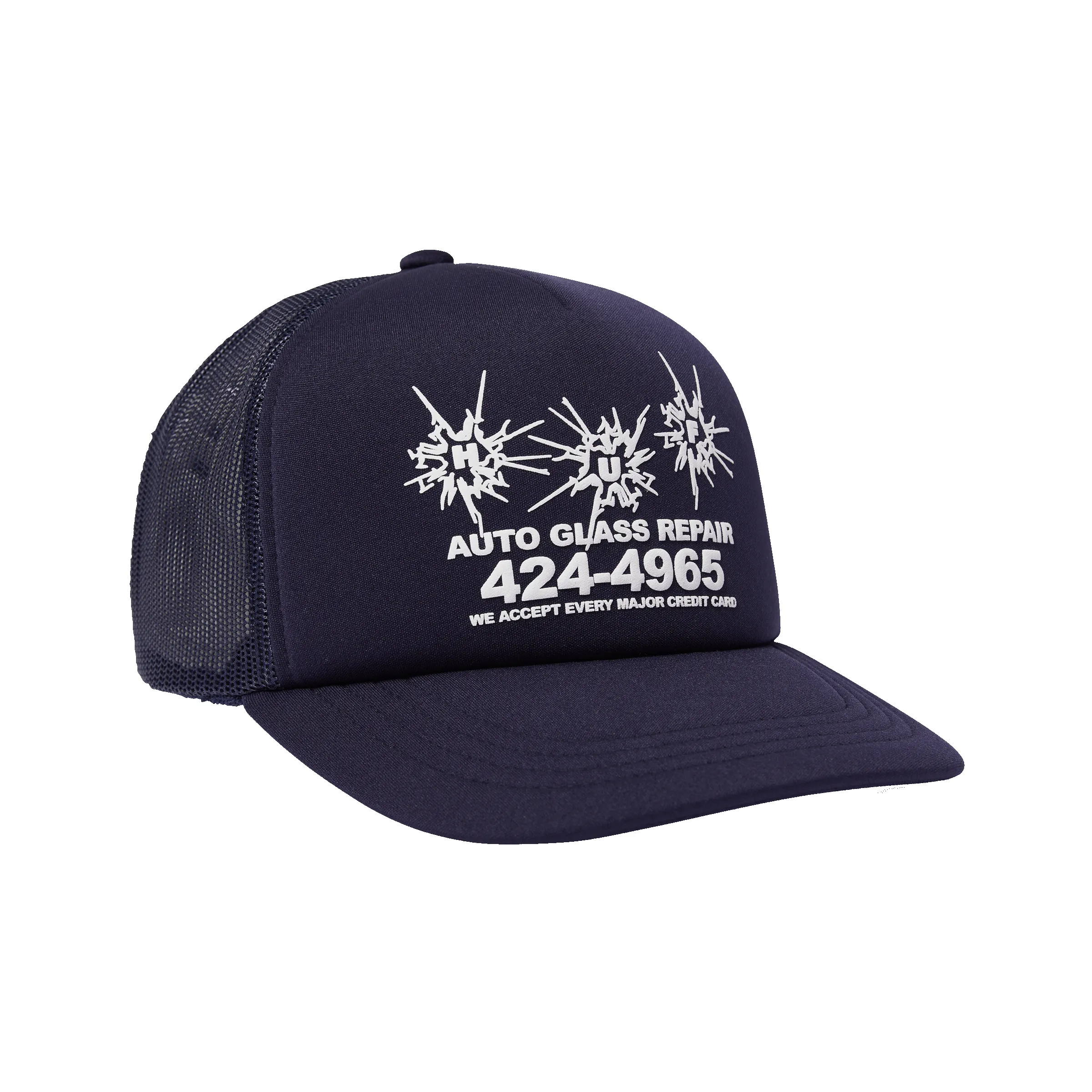 Auto Glass Trucker Hat sold by HUF product image thumbnail 3