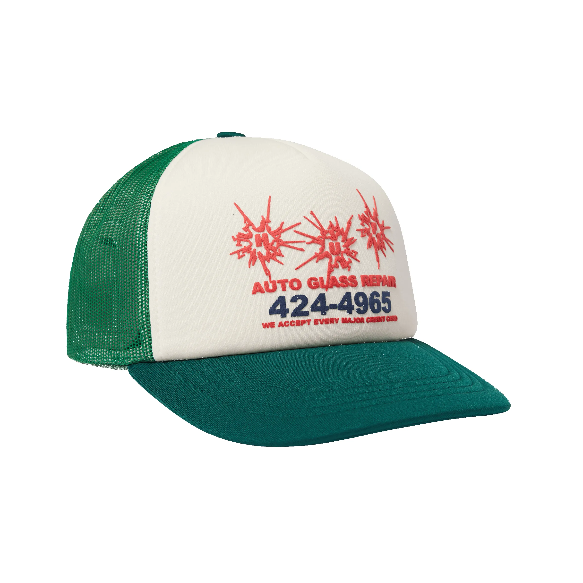 Auto Glass Trucker Hat sold by HUF
