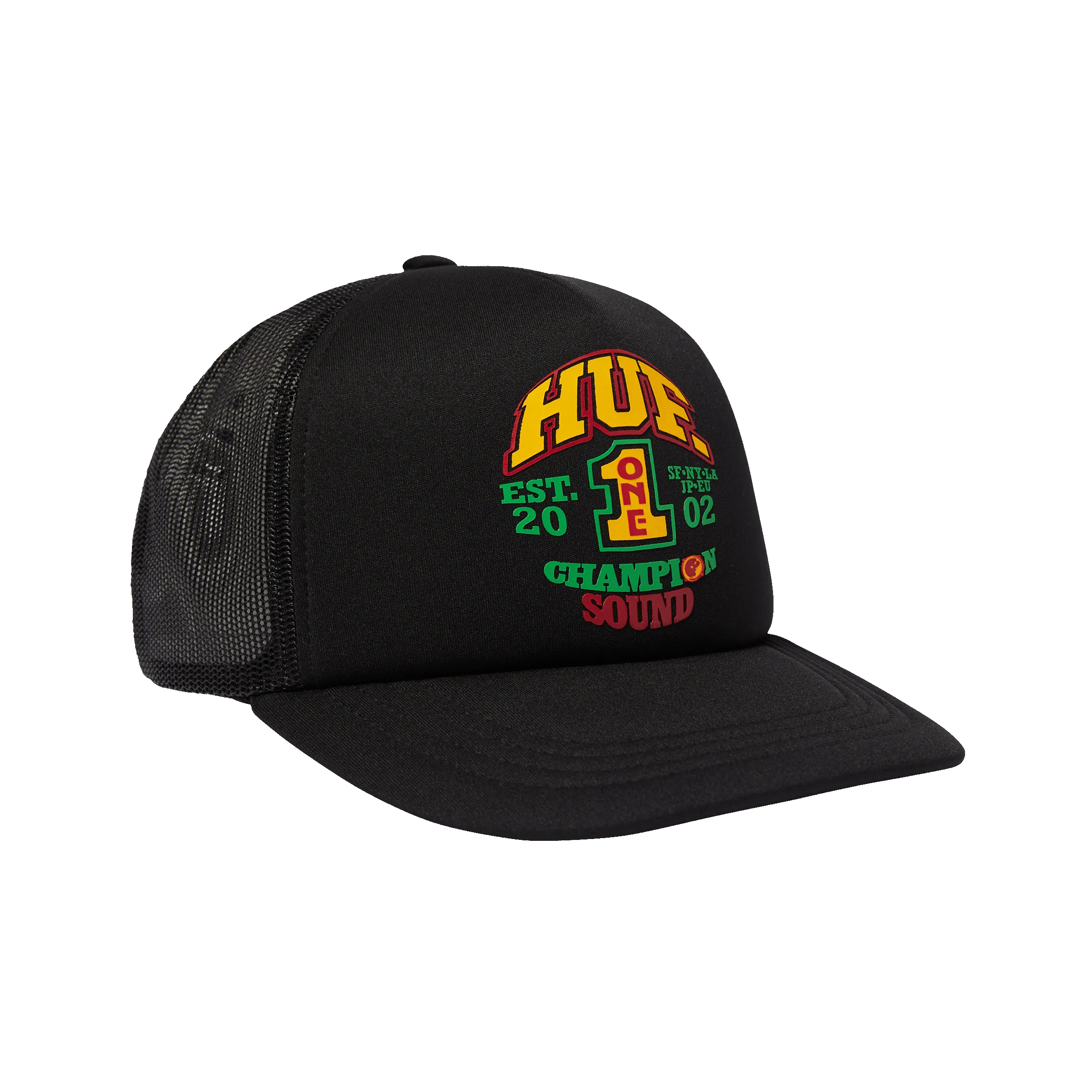 Champion Sound Trucker Hat sold by HUF