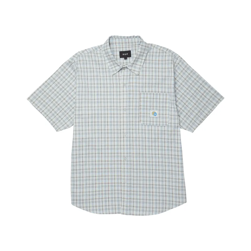 Total Eclipse Plaid Shirt sold by HUF