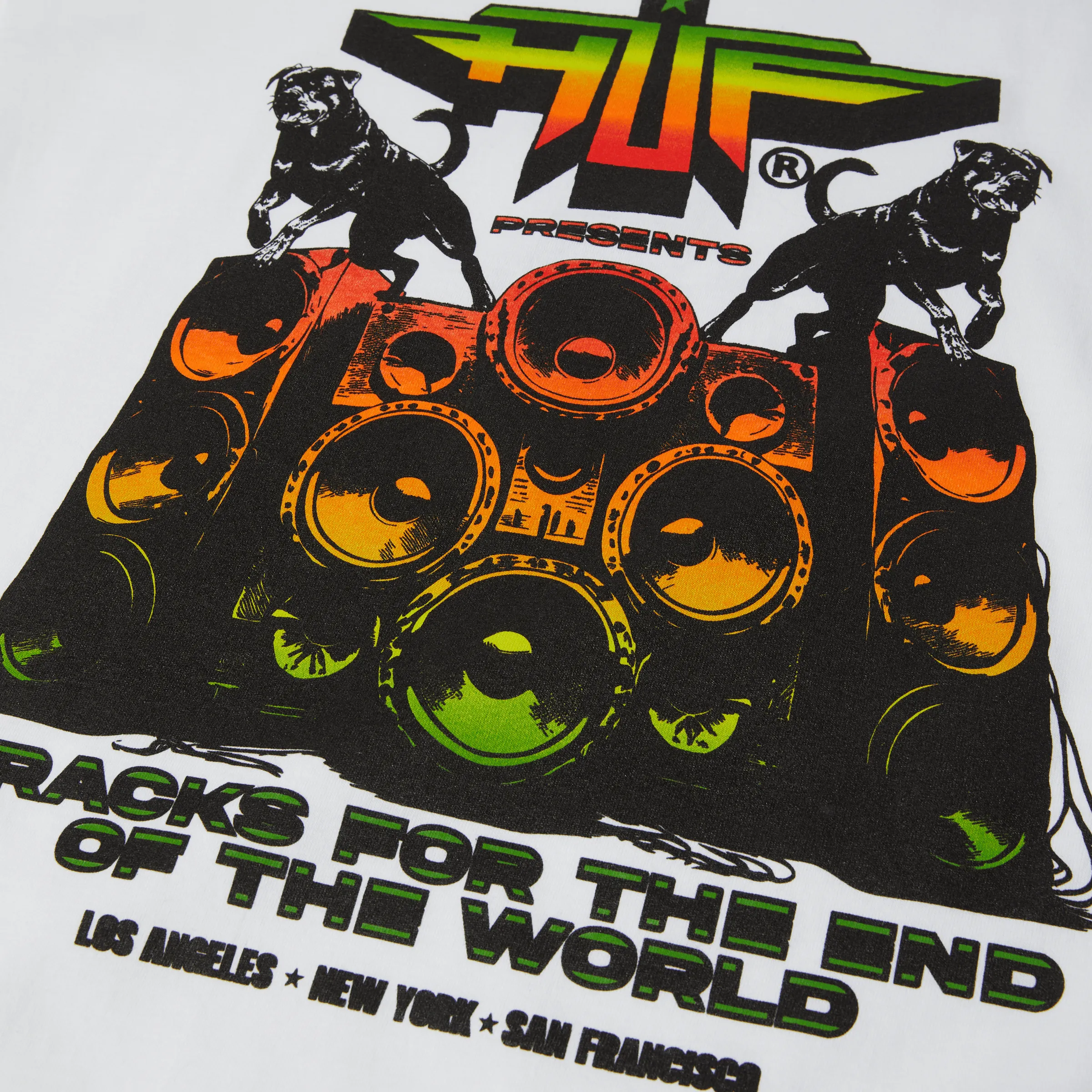 End Of The World T-Shirt sold by HUF product image thumbnail 4