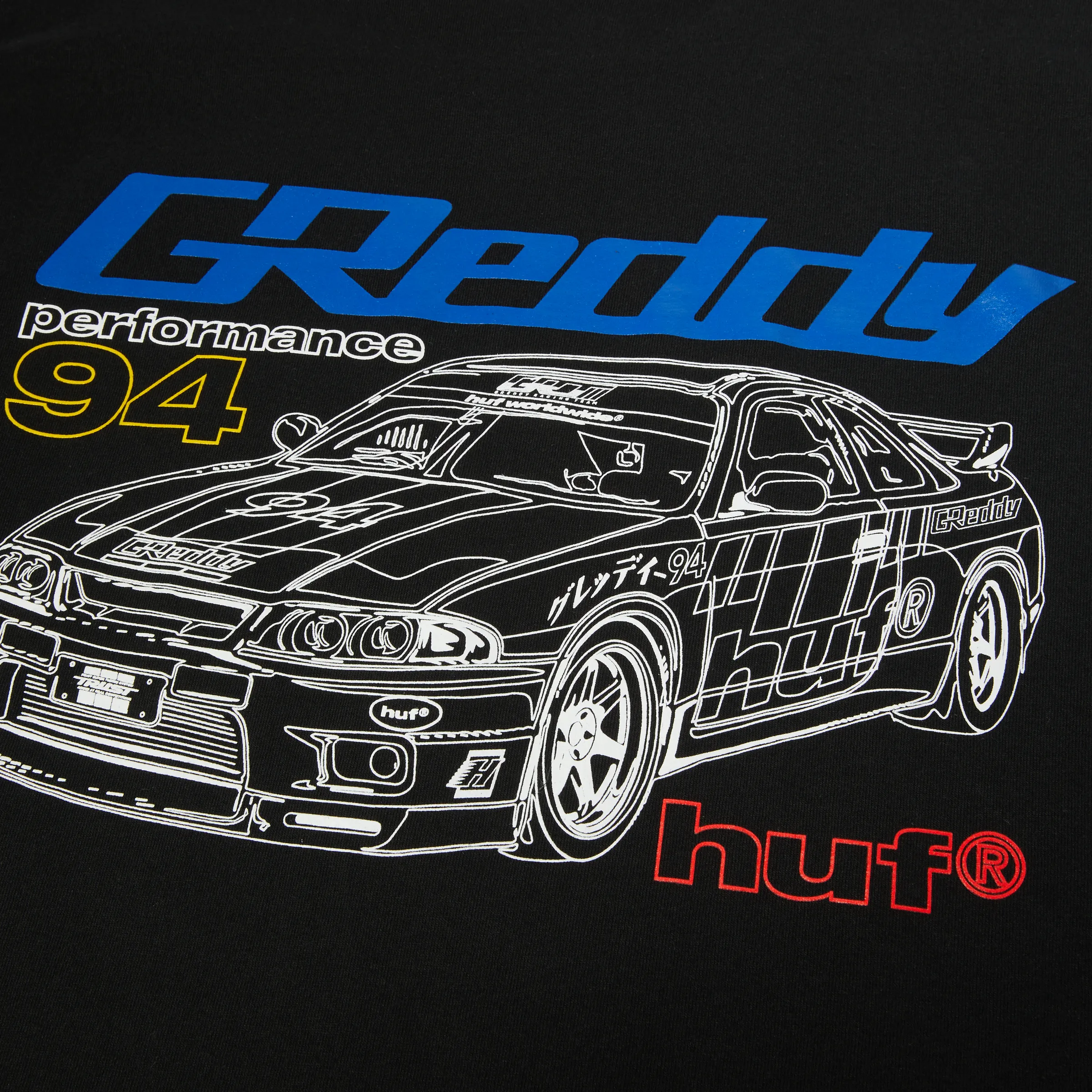 HUF x GReddy Diagram T-Shirt sold by HUF product image thumbnail 4