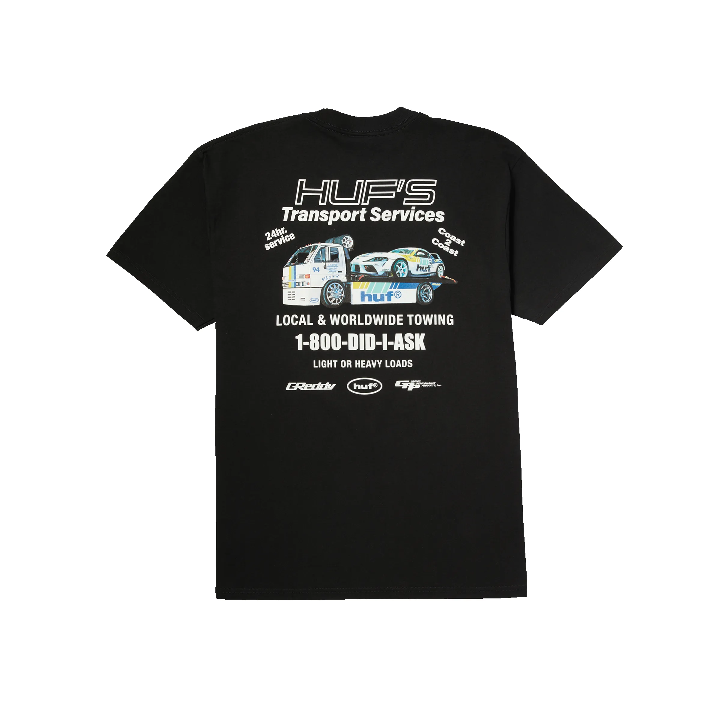 HUF x GReddy Tow T-Shirt sold by HUF