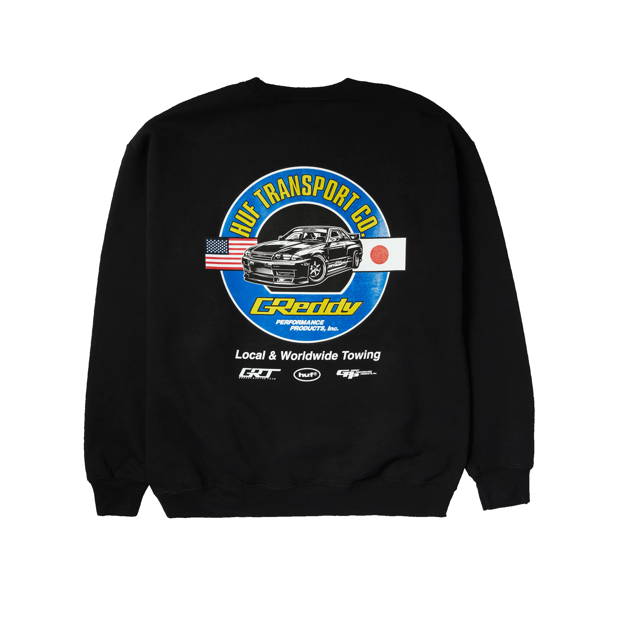 HUF x GReddy Transport Crewneck sold by HUF product image thumbnail 2