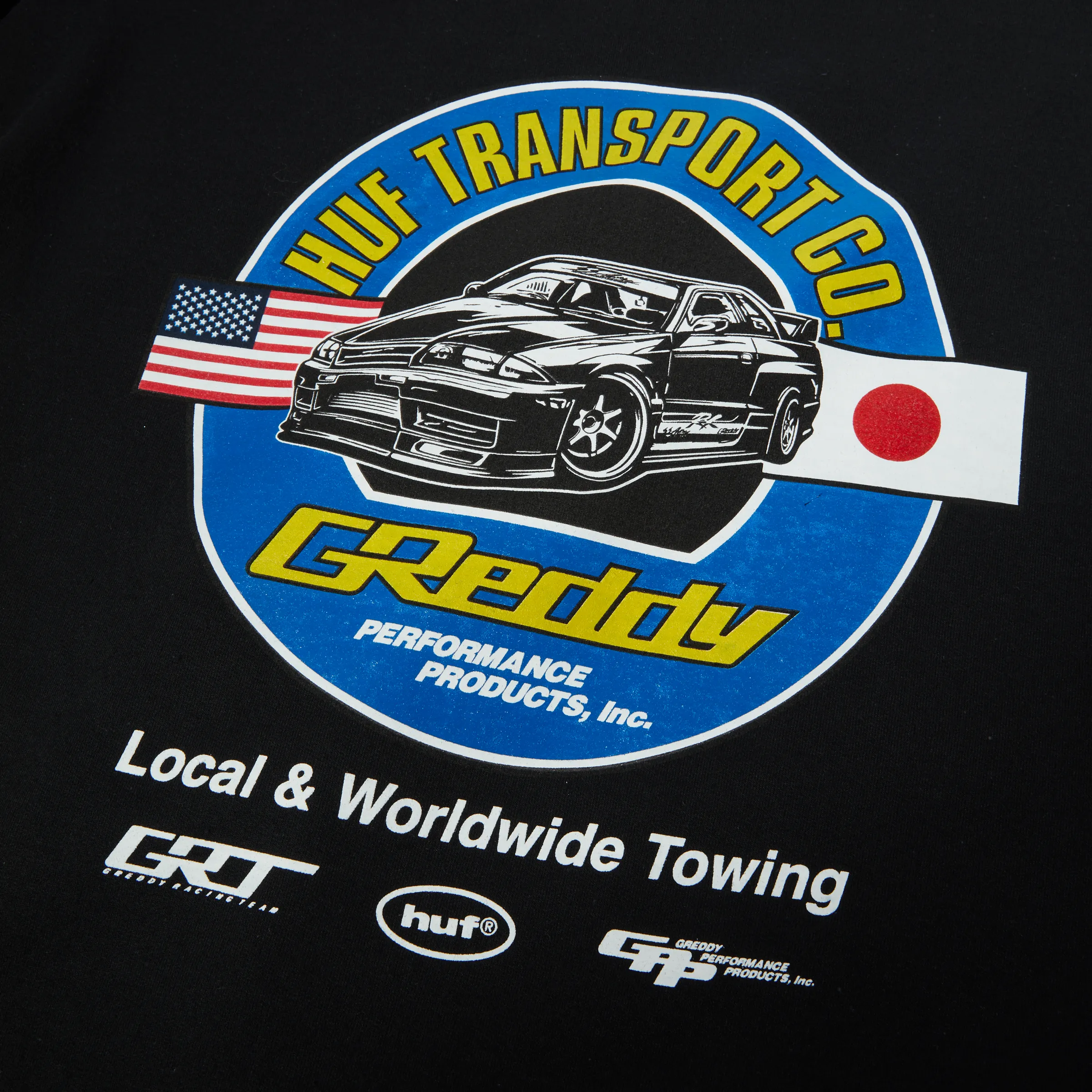 HUF x GReddy Transport Crewneck sold by HUF product image thumbnail 3