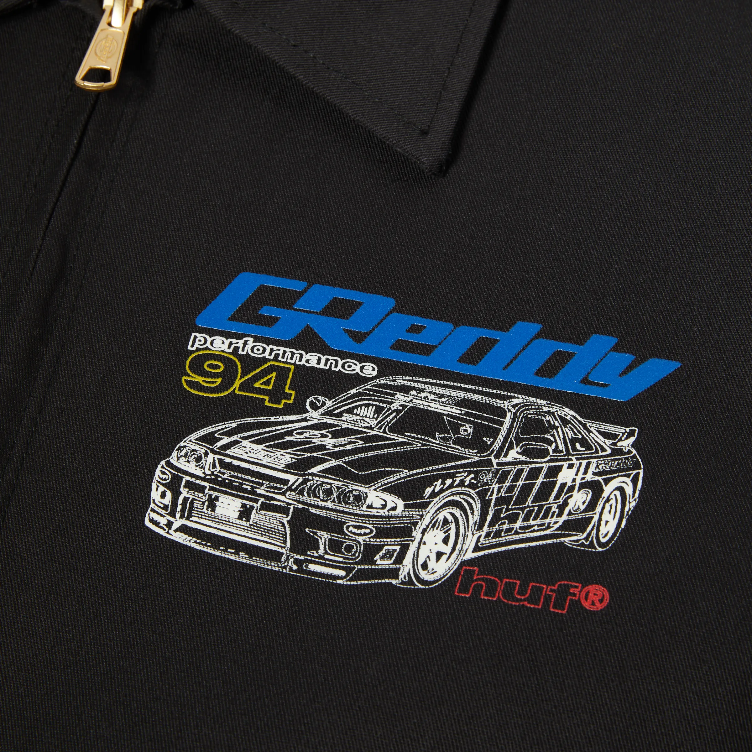 HUF x GReddy Diagram Work Jacket sold by HUF product image thumbnail 3