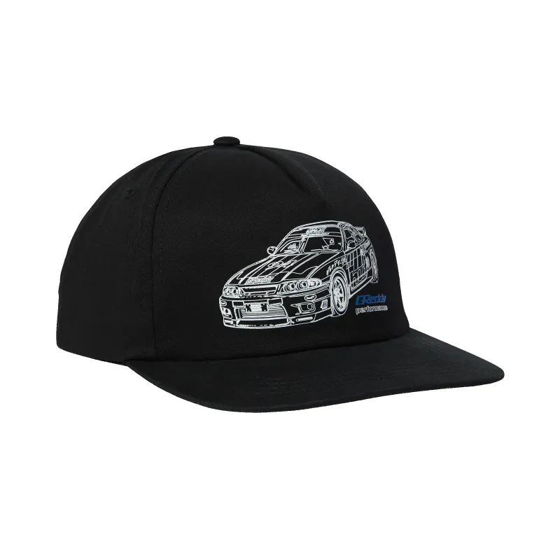HUF x GReddy Diagram Snapback sold by HUF