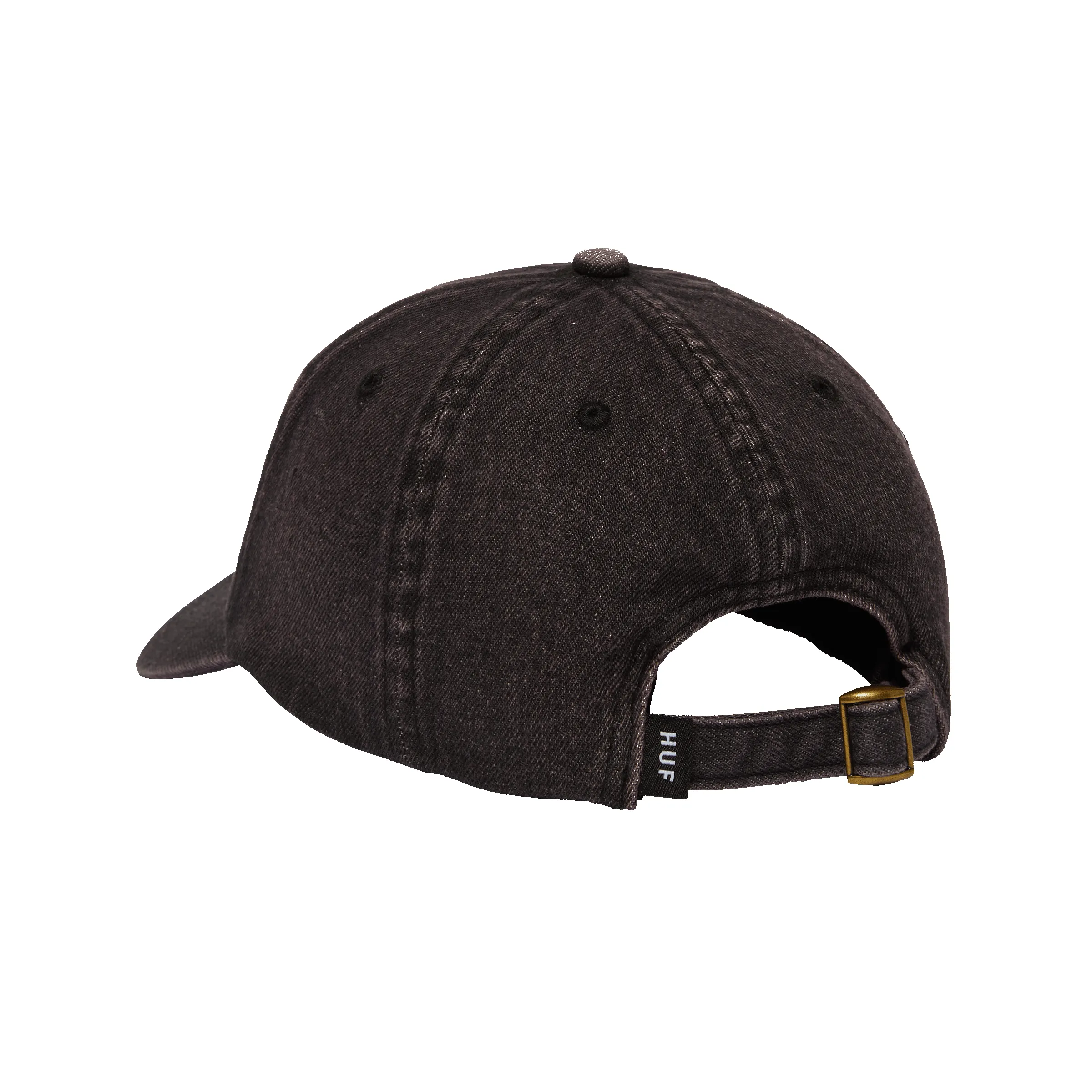 Apollo Denim 6-Panel Curved Visor Hat sold by HUF product image thumbnail 3