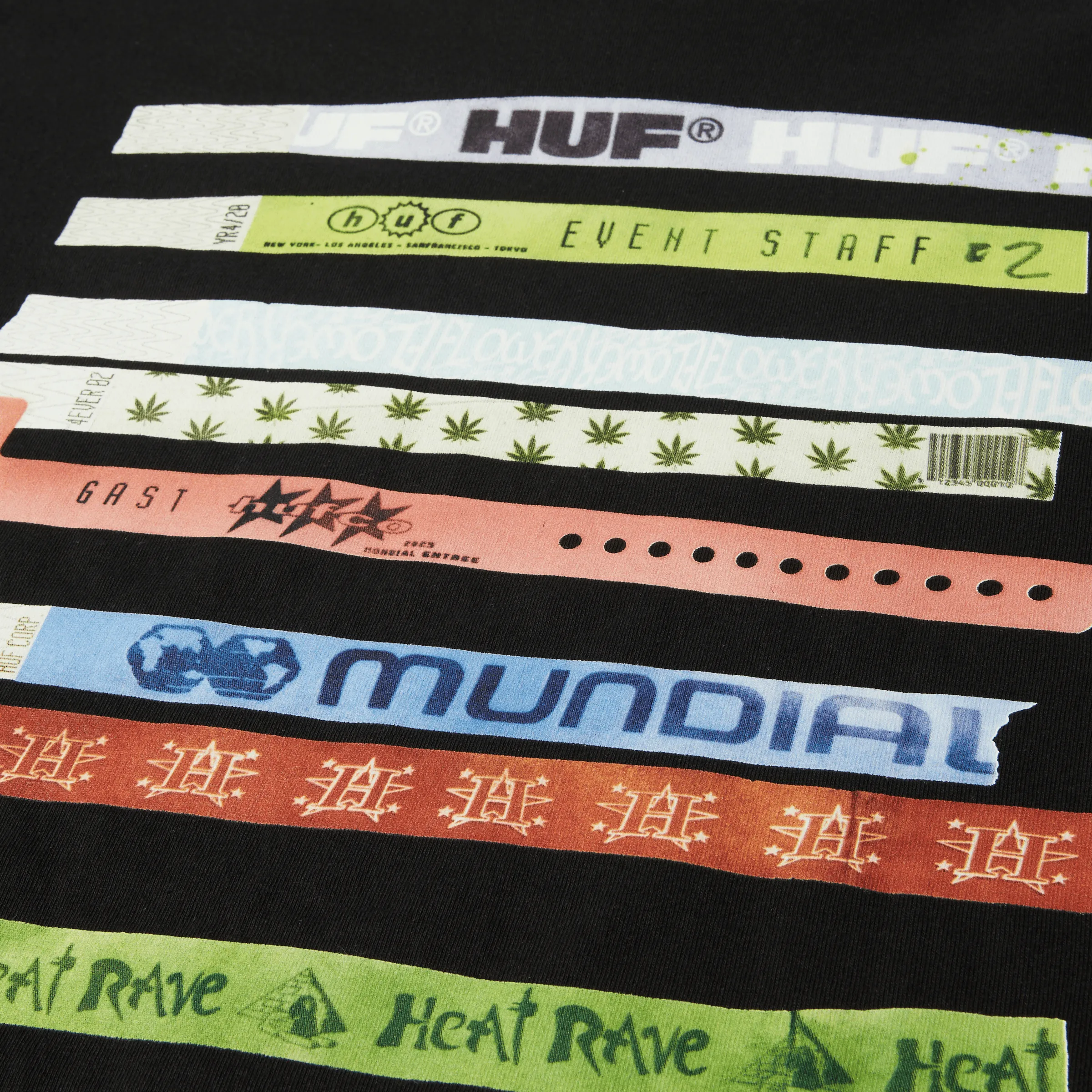 Admission T-Shirt sold by HUF product image thumbnail 3