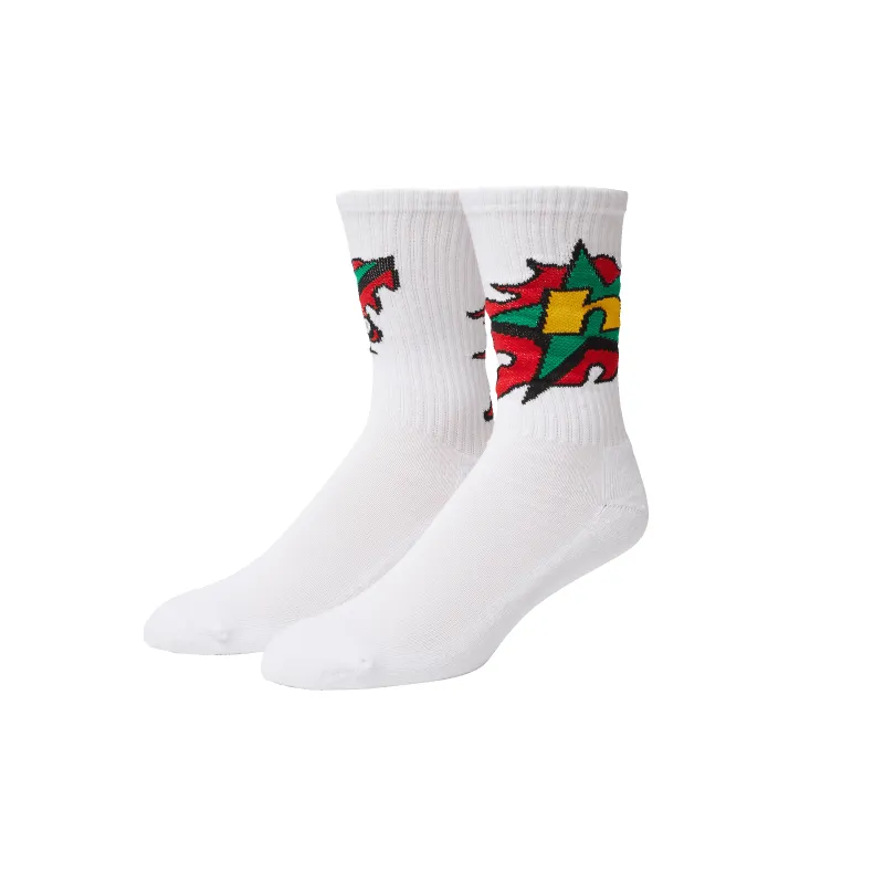 H Bit Crew Sock sold by HUF