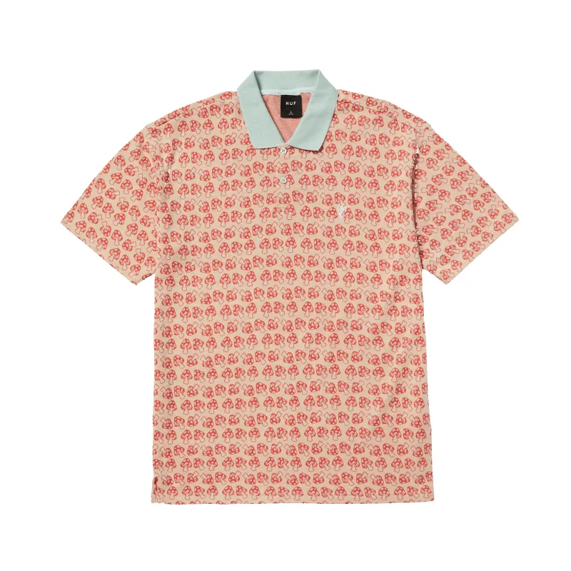 Microdose Knit Polo sold by HUF